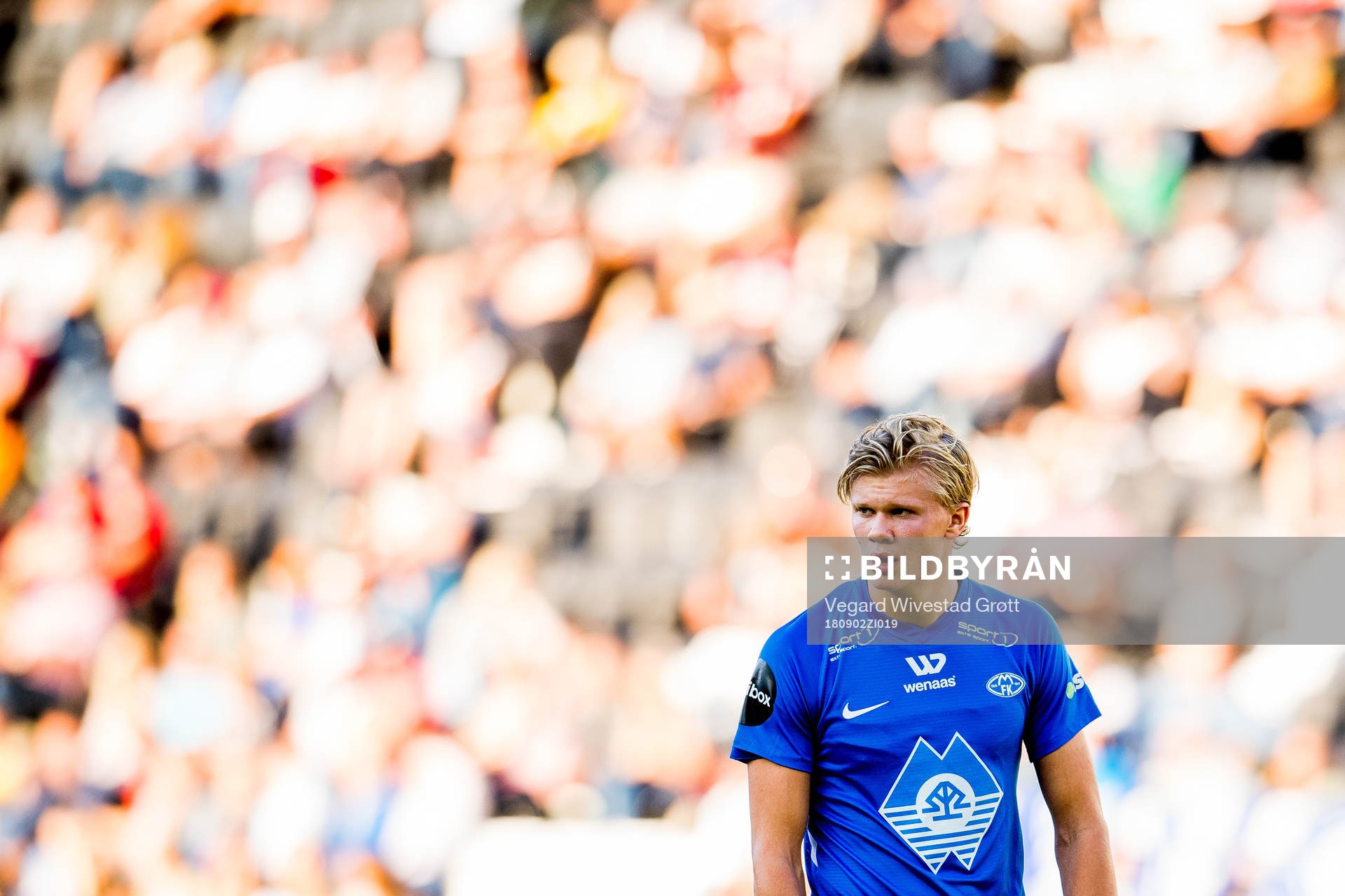 Erling Braut Håland of Molde