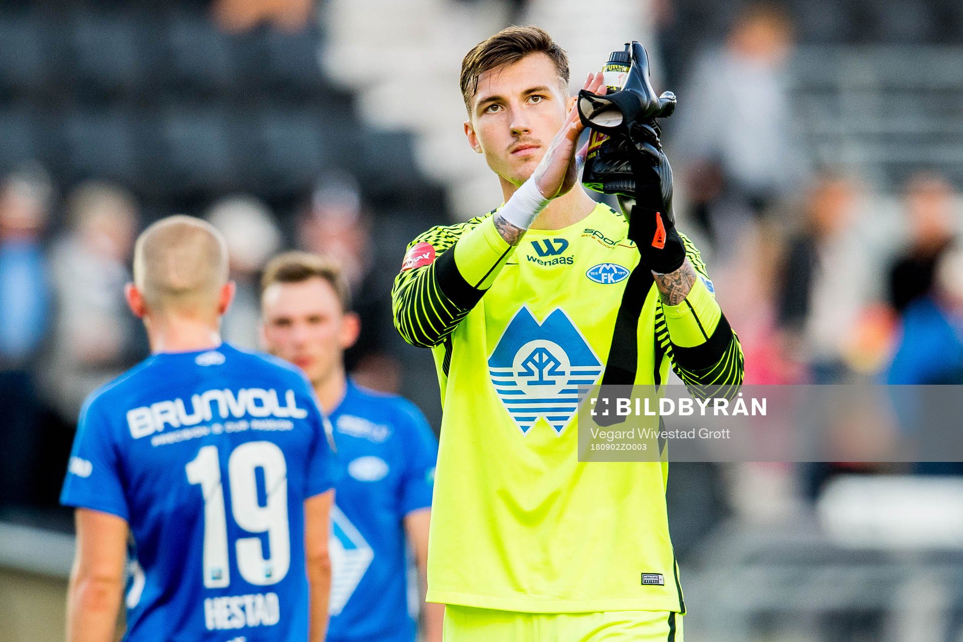 Goalkeeper Andreas Linde of Molde
