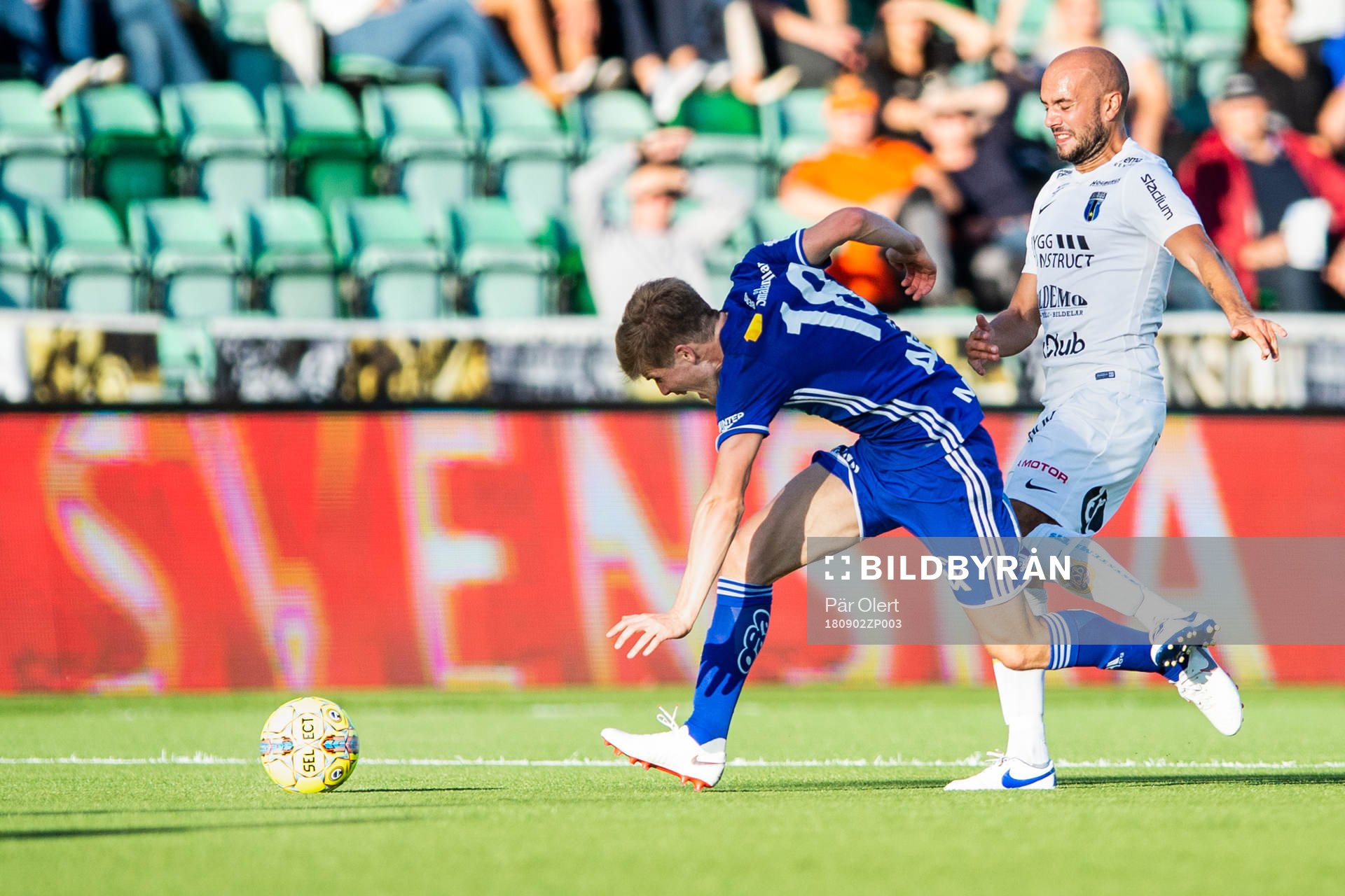 Sirius Karl Larson och Sundsvalls Oliver Berg