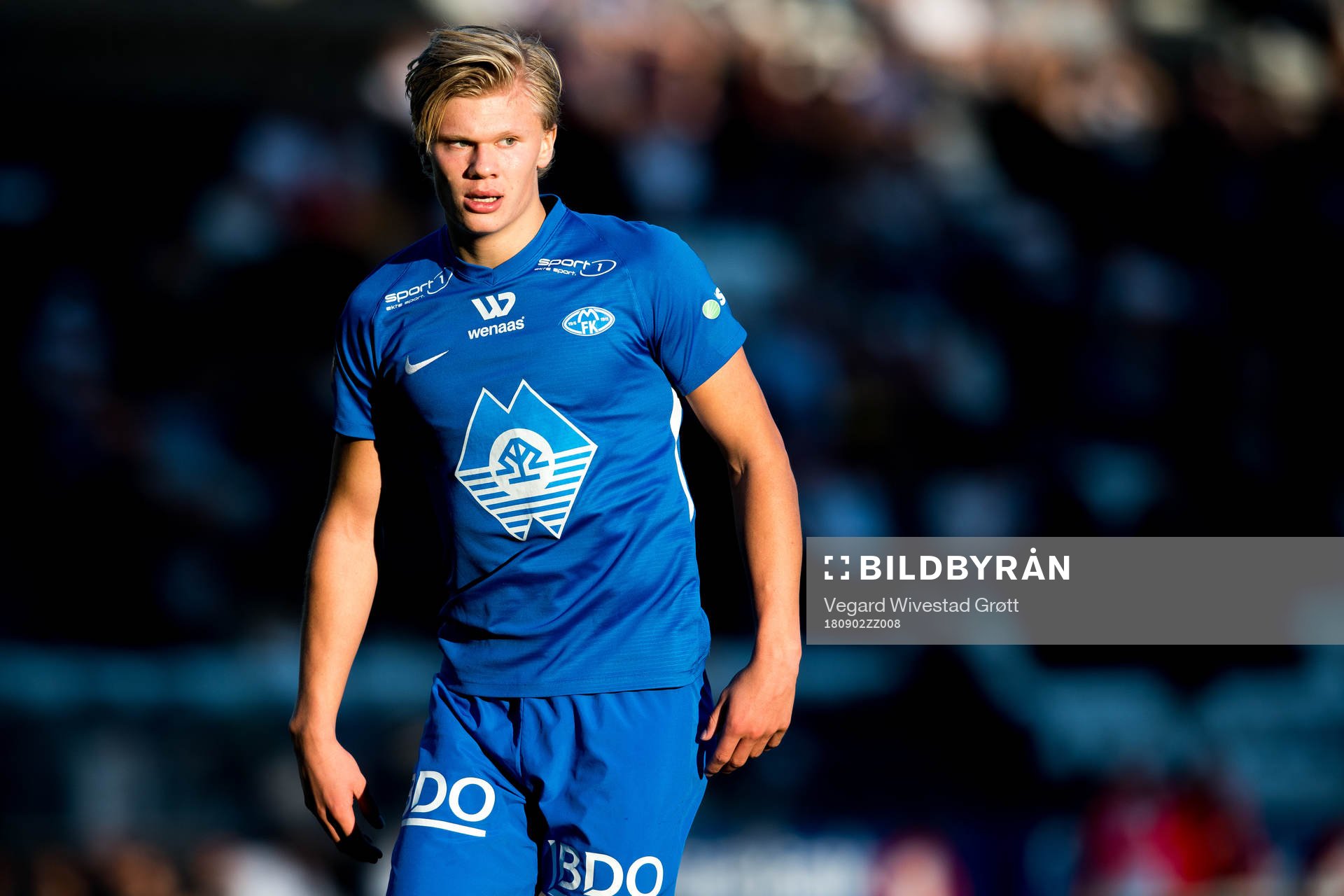 Erling Braut Håland of Molde