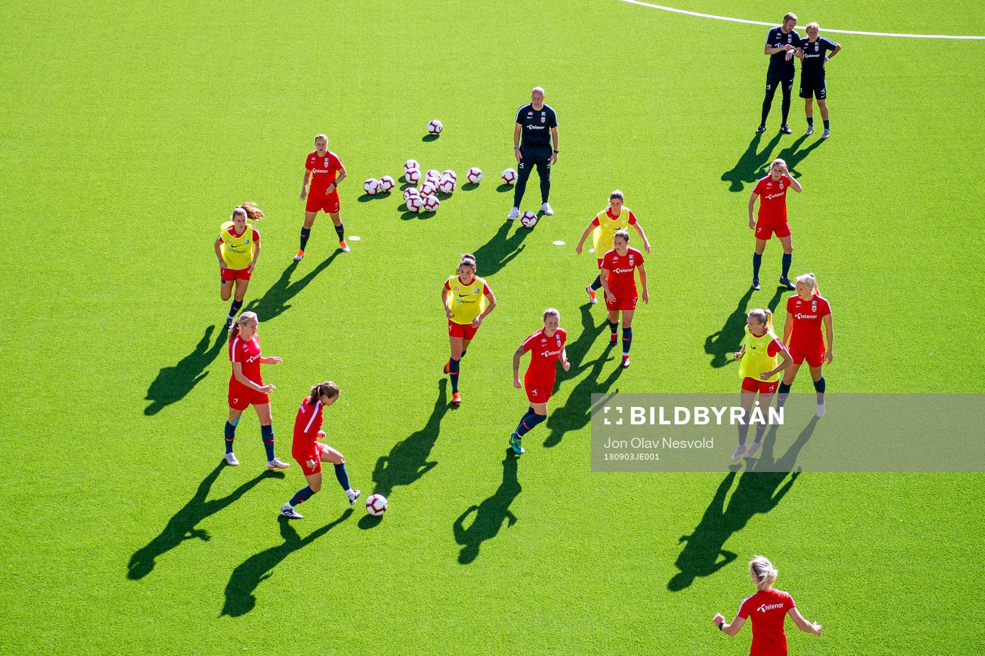 The players of Norway