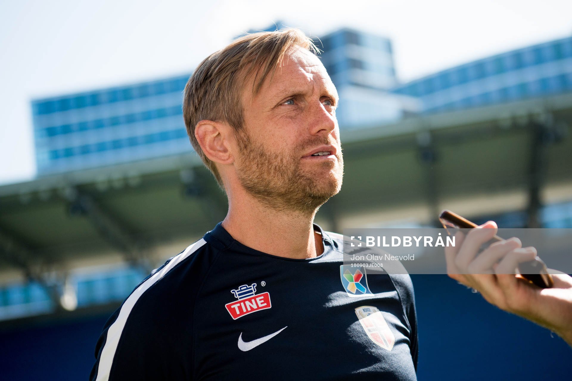 Martin Sjögren, head coach of Norway