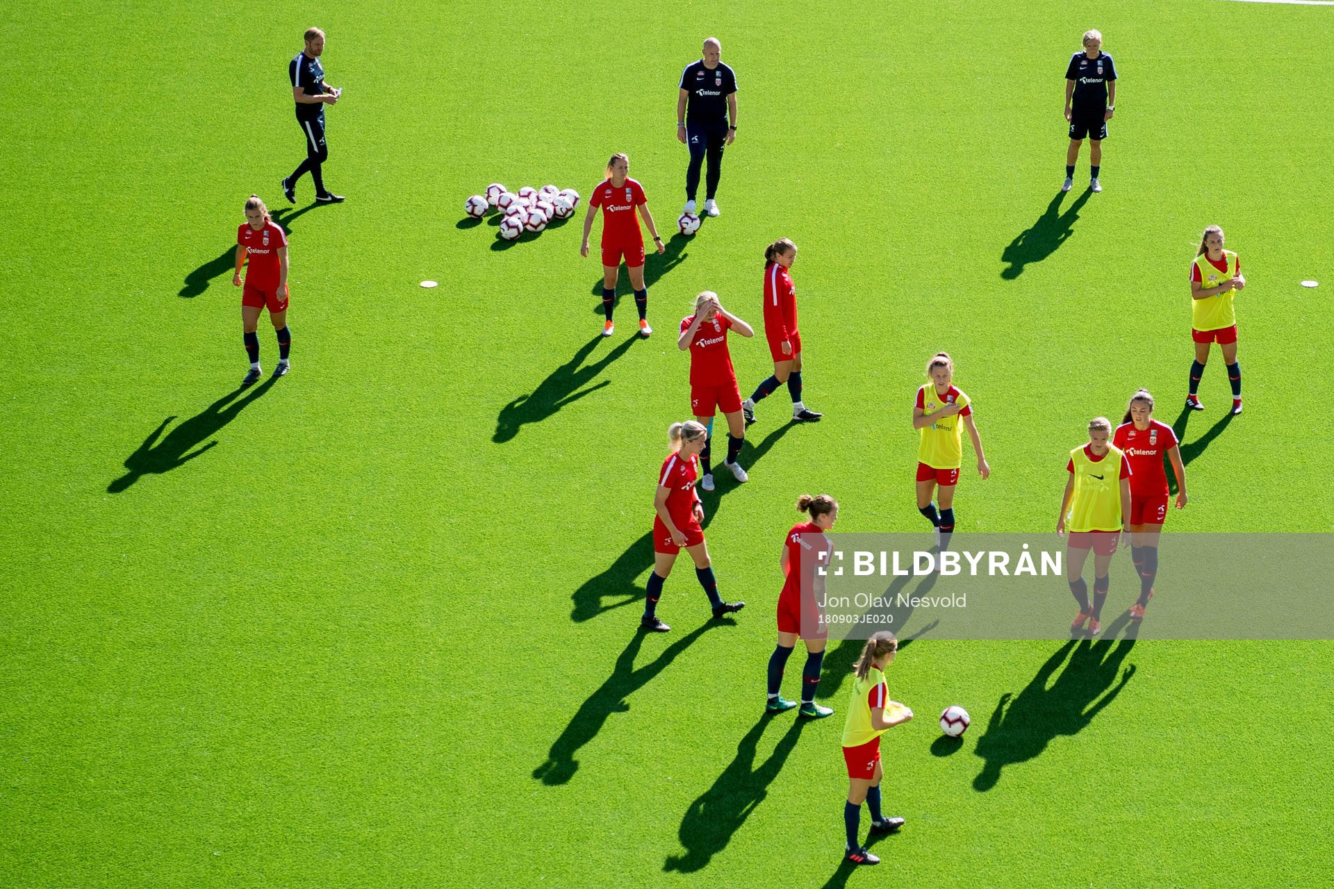 The players of Norway