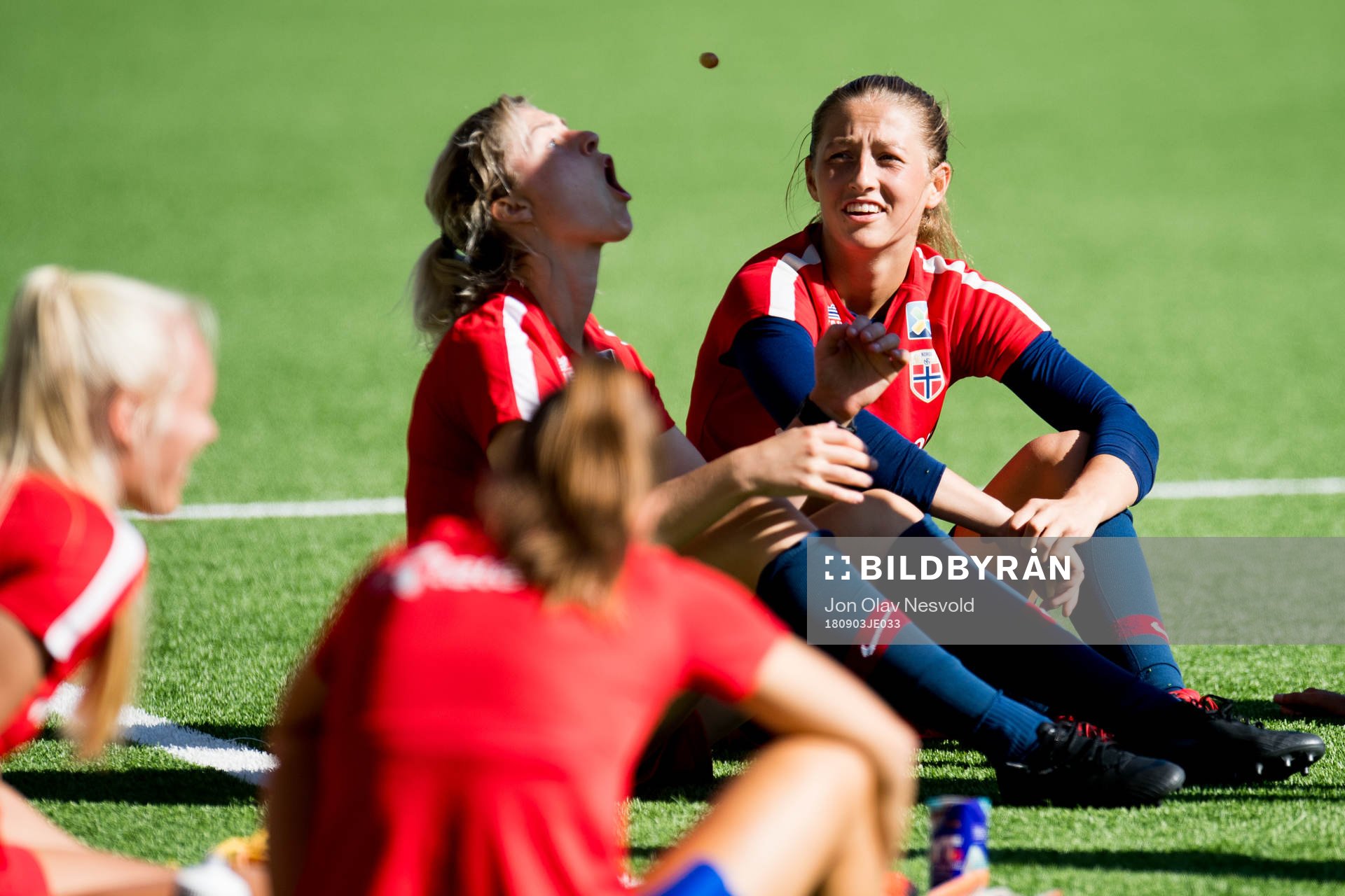 Goalkeeper Cecilie Hauståker Fiskerstrand of Norway