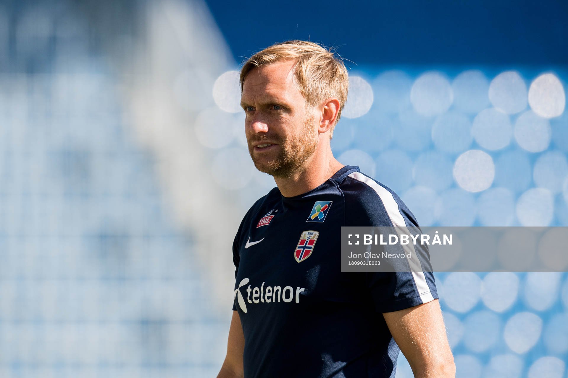 Martin Sjögren, head coach of Norway