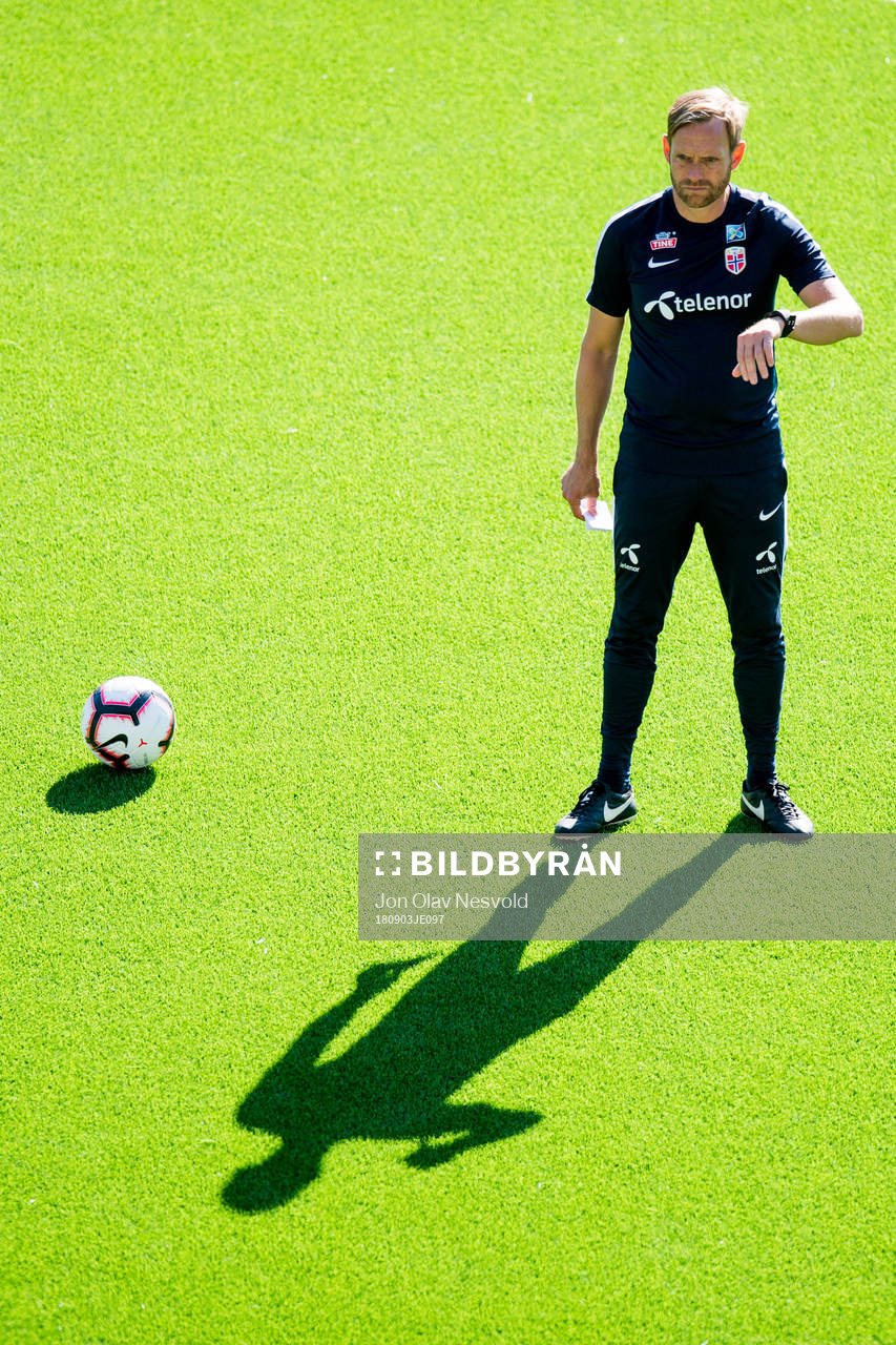 Martin Sjögren, head coach of Norway