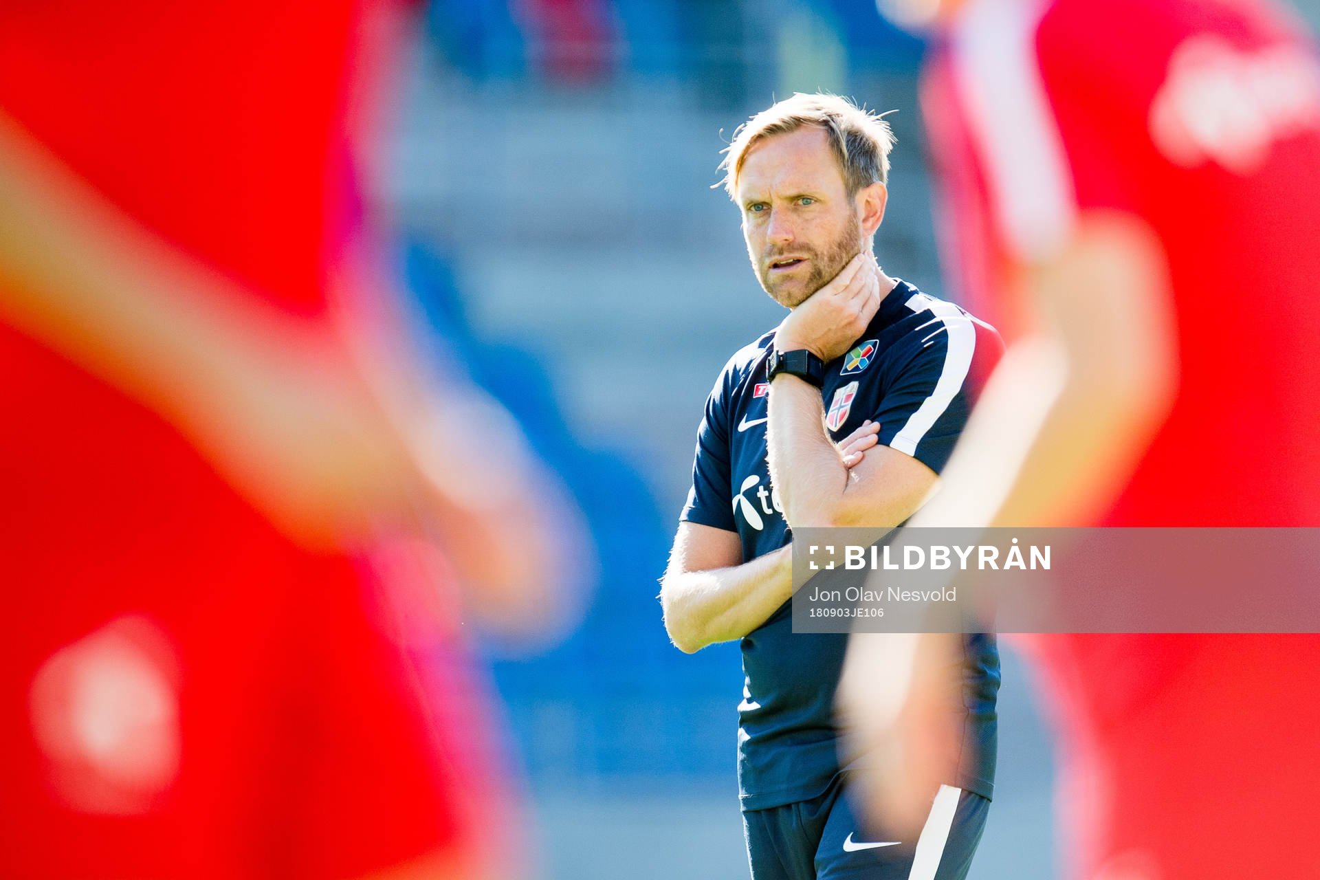 Martin Sjögren, head coach of Norway