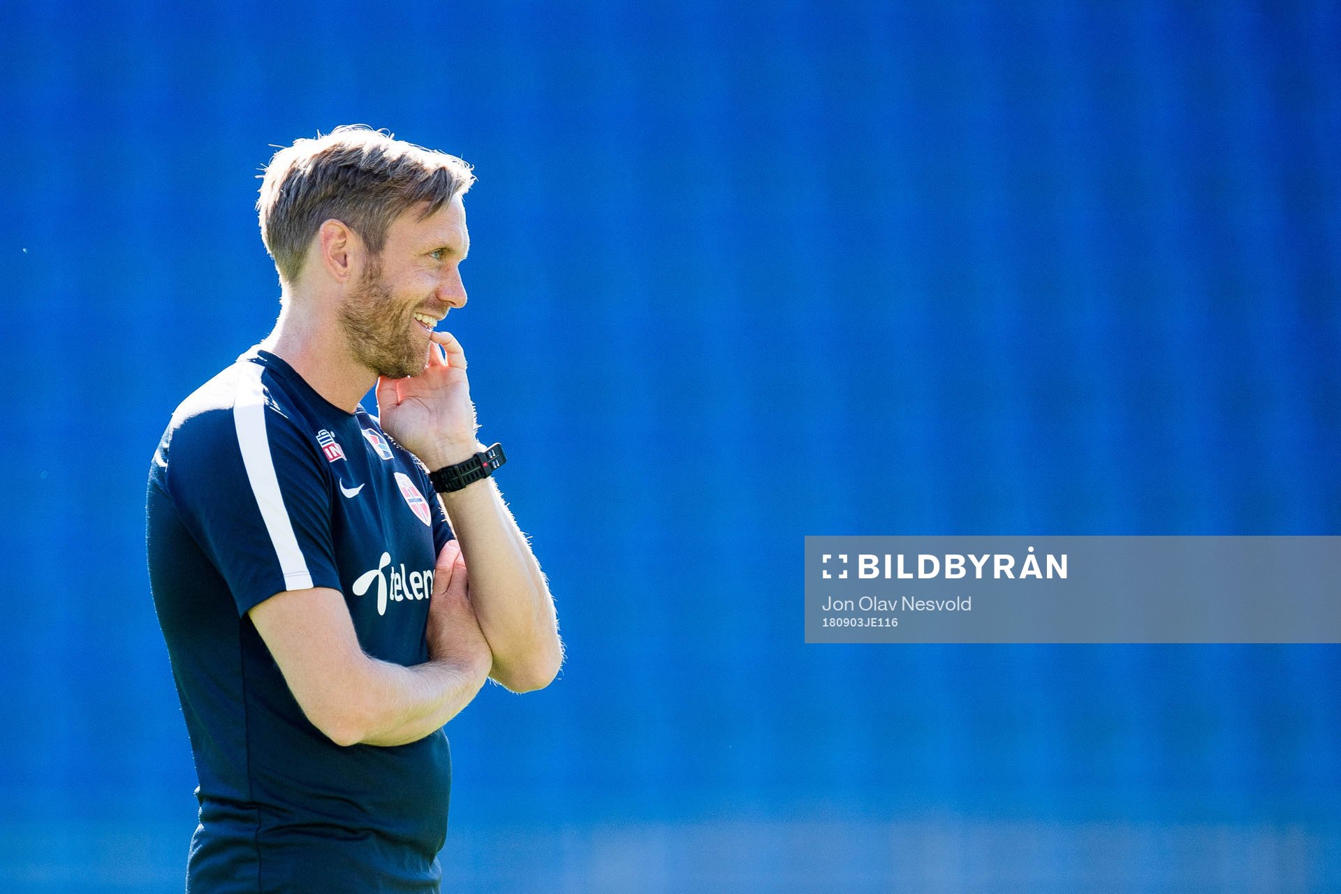 Martin Sjögren, head coach of Norway