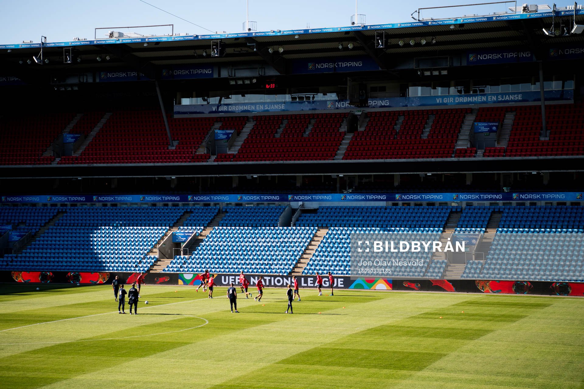 General view of Ullevaal Stadion