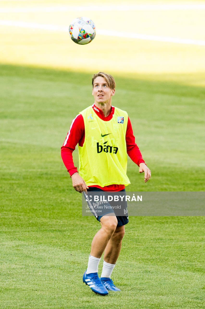 Stefan Johansen of Norway