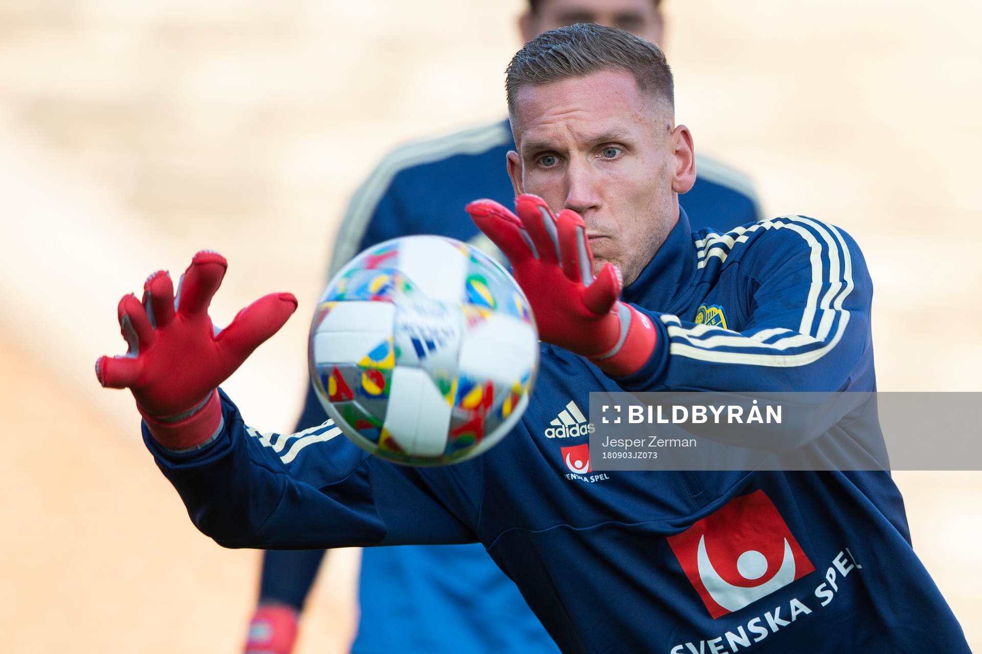 Sveriges målvakt Robin Olsen