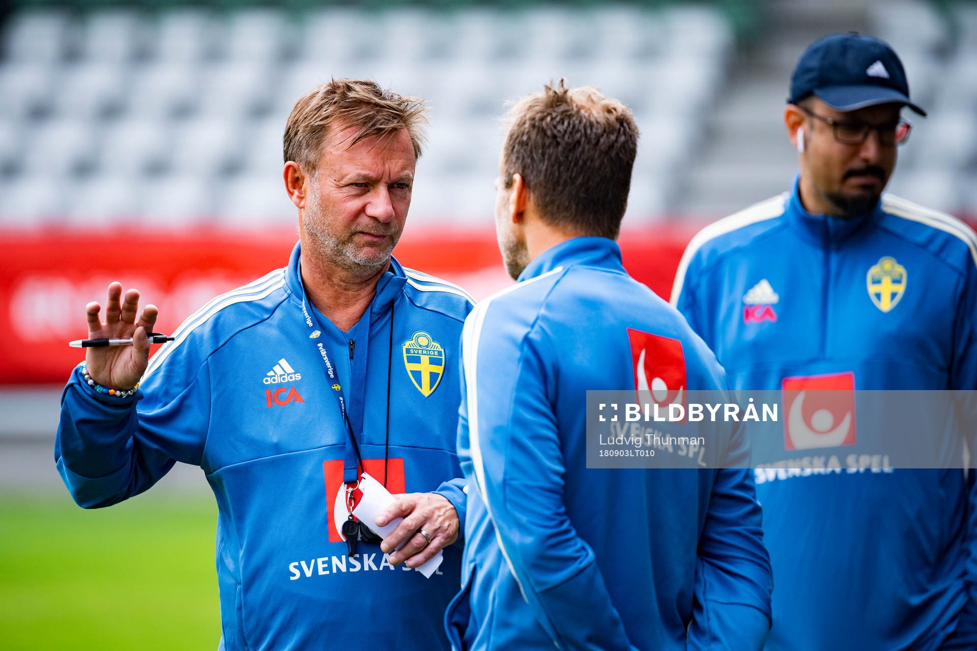 Förbundskapten Peter Gerhardsson