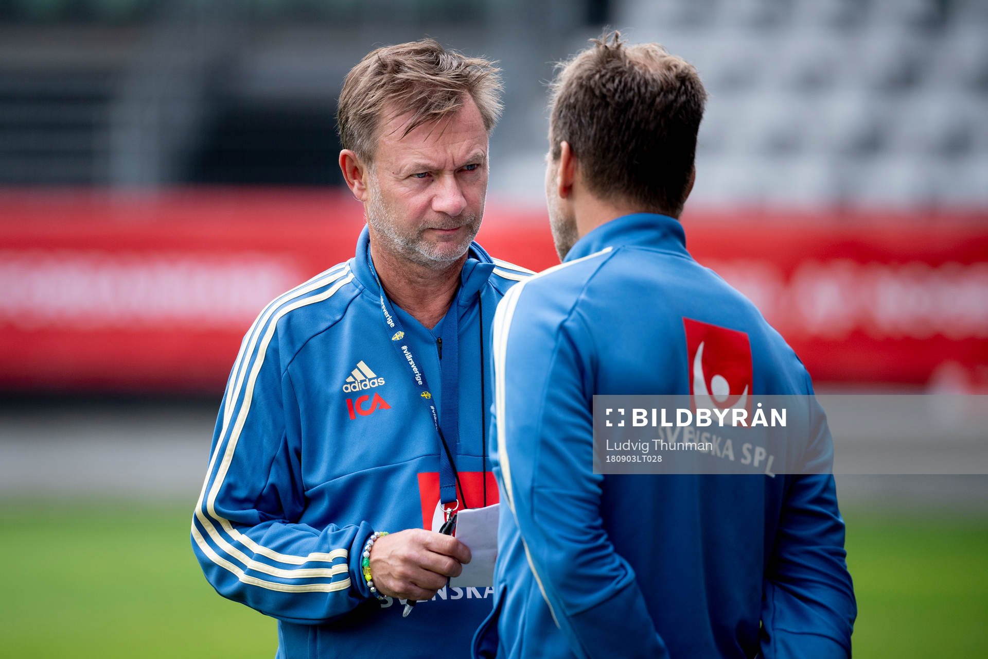 Förbundskapten Peter Gerhardsson