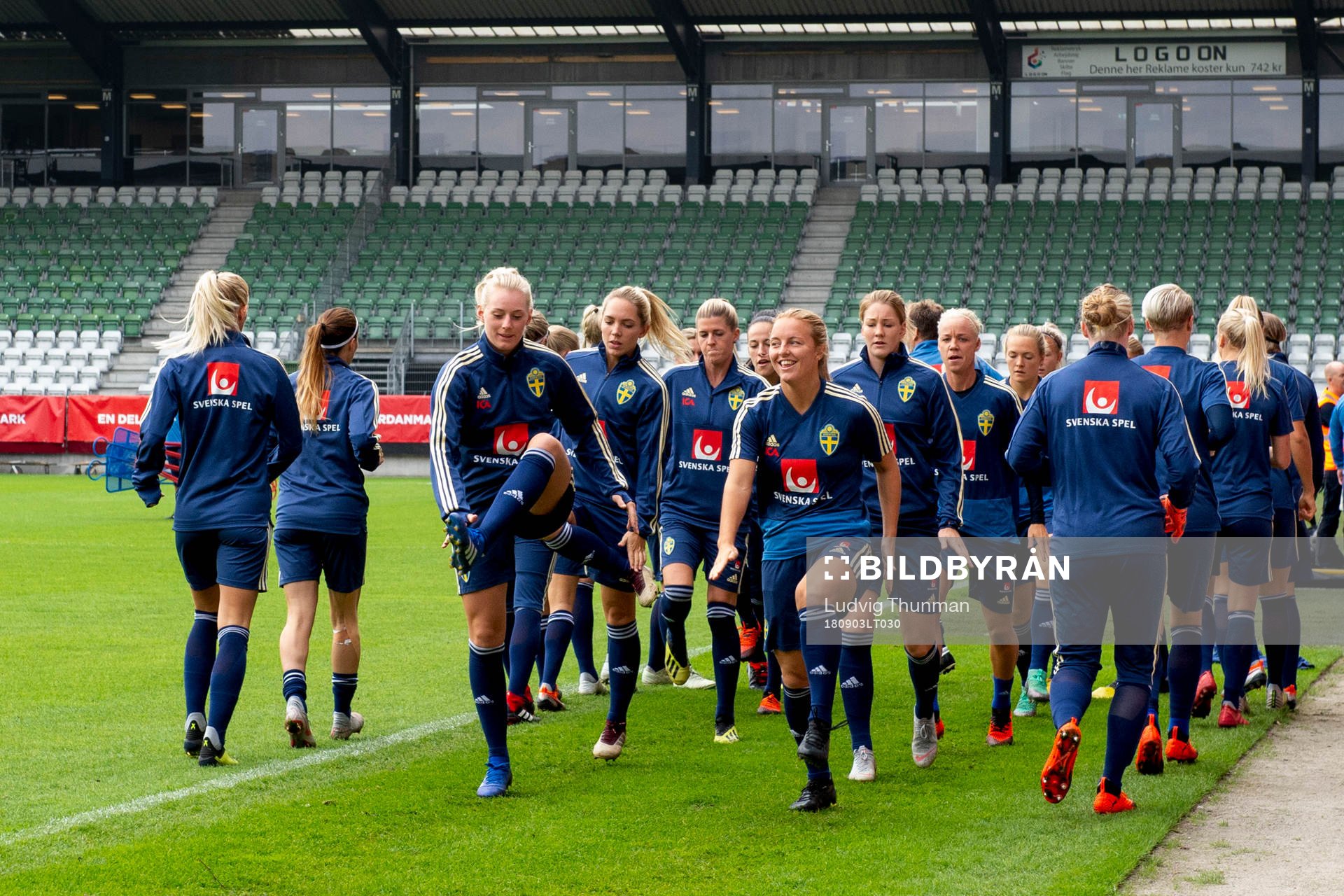 Stina Blackstenius och Mimmi Larsson