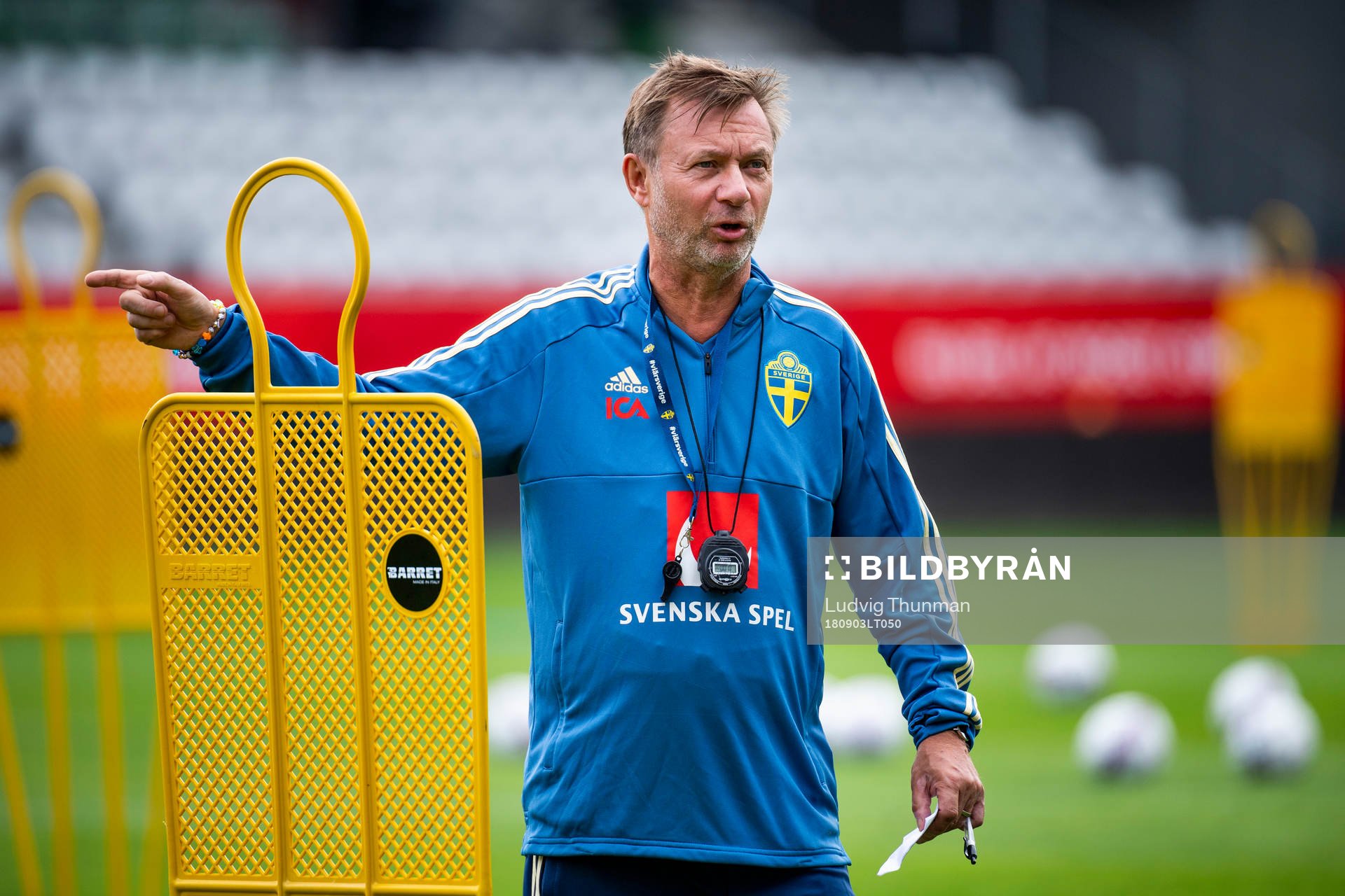 Förbundskapten Peter Gerhardsson