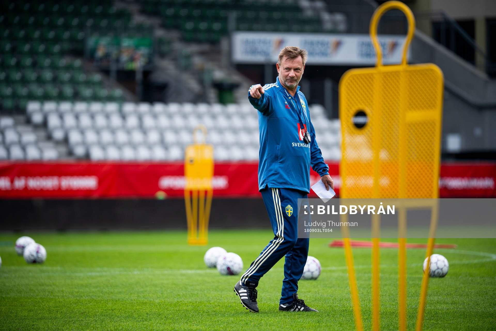 Förbundskapten Peter Gerhardsson