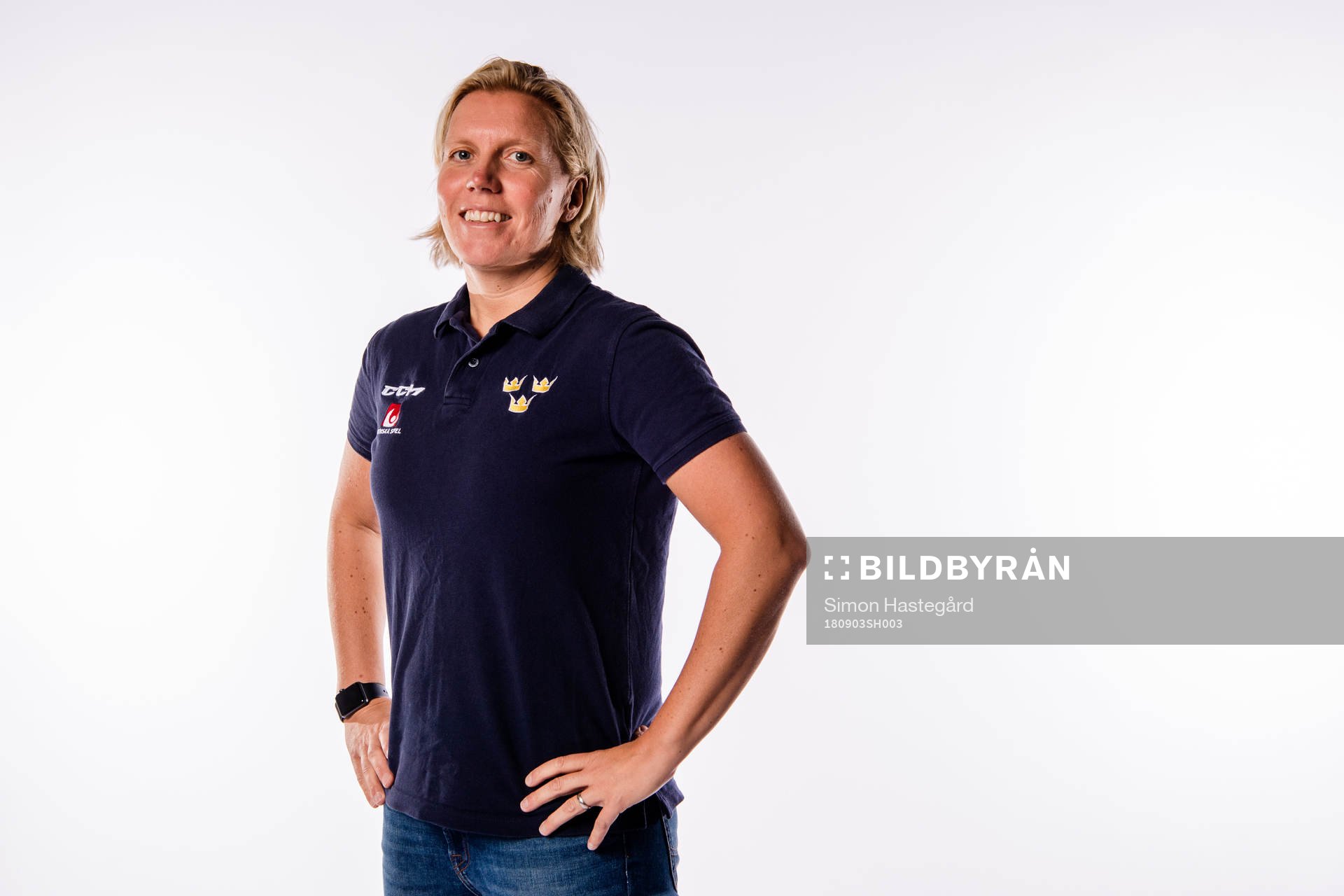Sveriges förbundskapten Ylva Martinsen