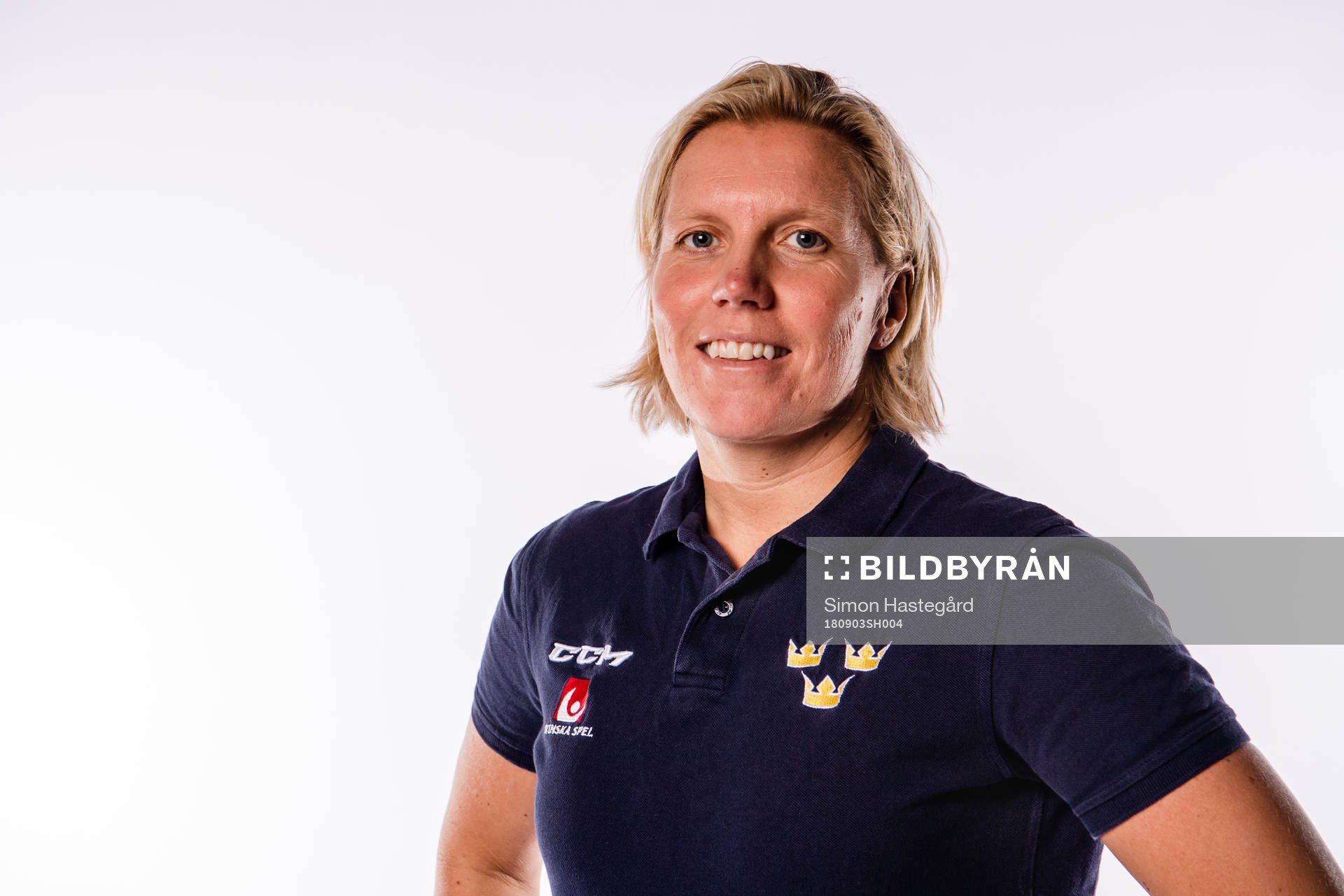 Sveriges förbundskapten Ylva Martinsen
