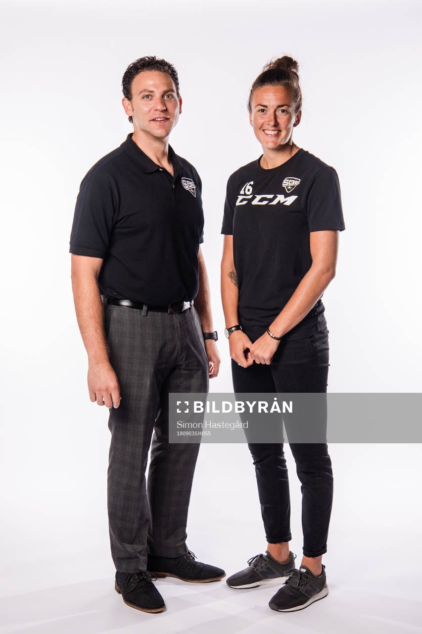 s tränare Shane Warschaw och Leanne Ganney