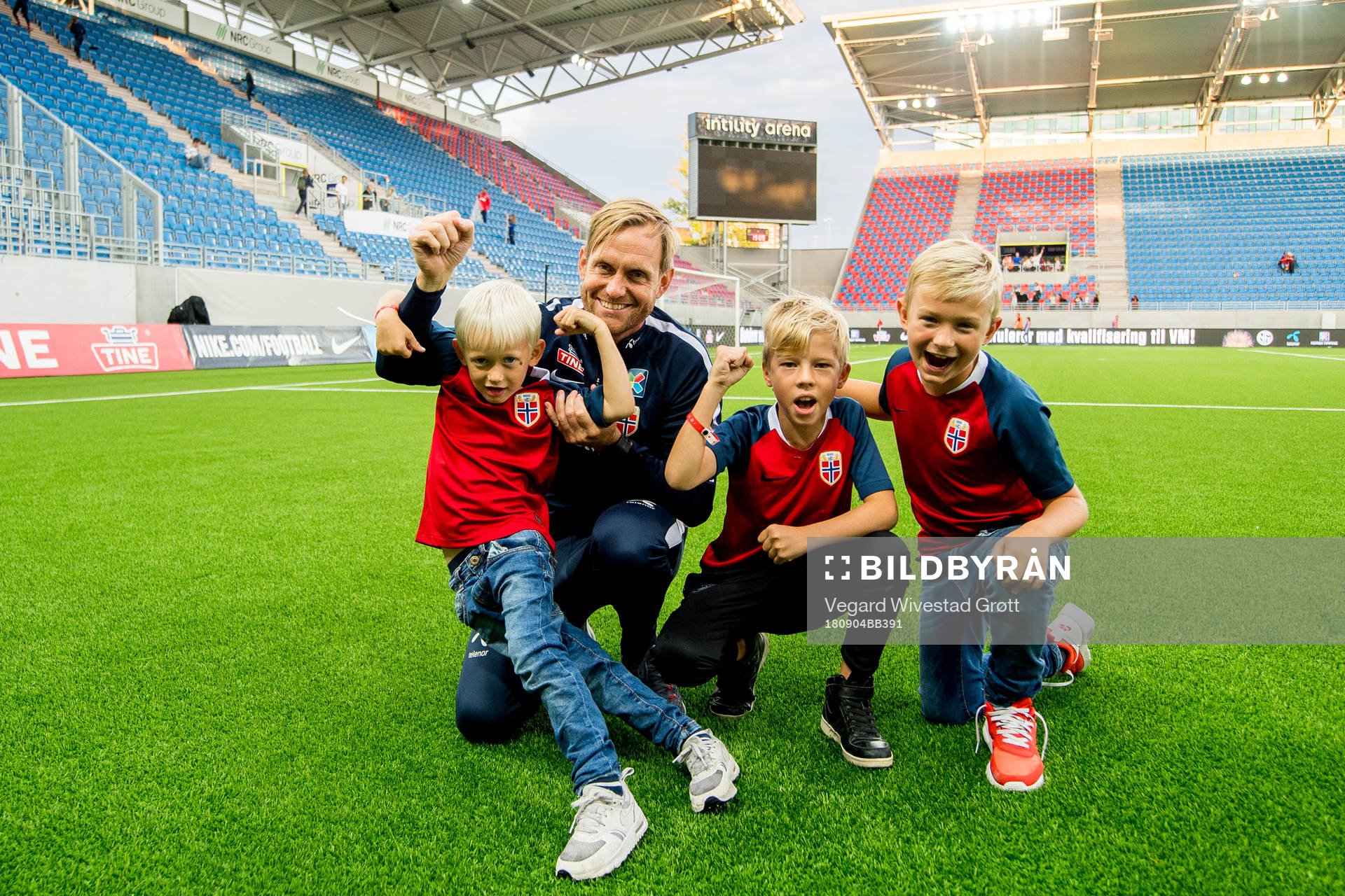 Martin Sjögren, head coach of Norway