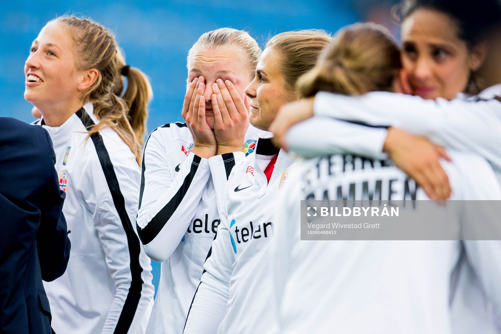 Frida Maanum of Norway reacts
