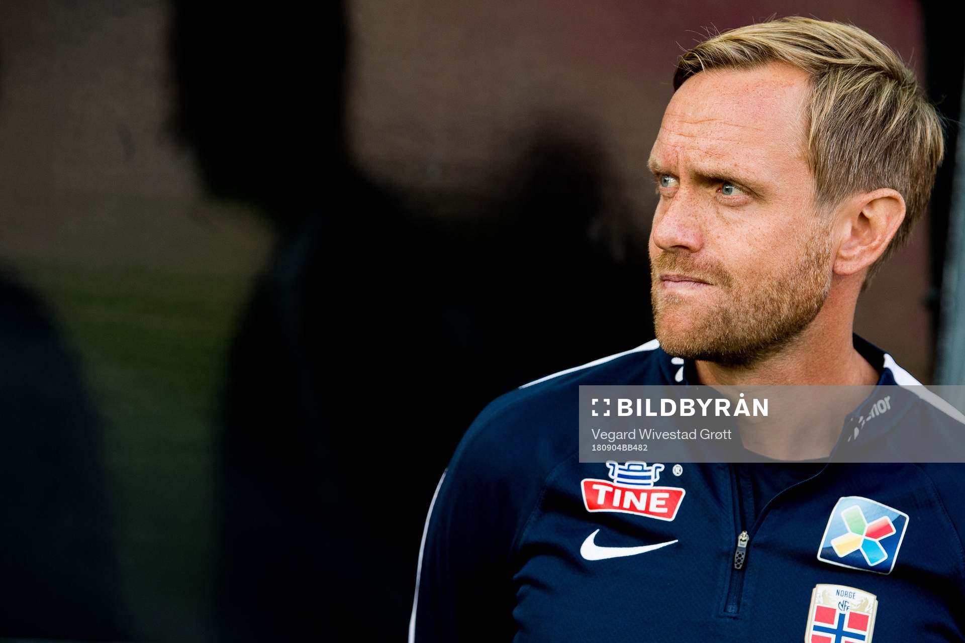 Martin Sjögren, head coach of Norway