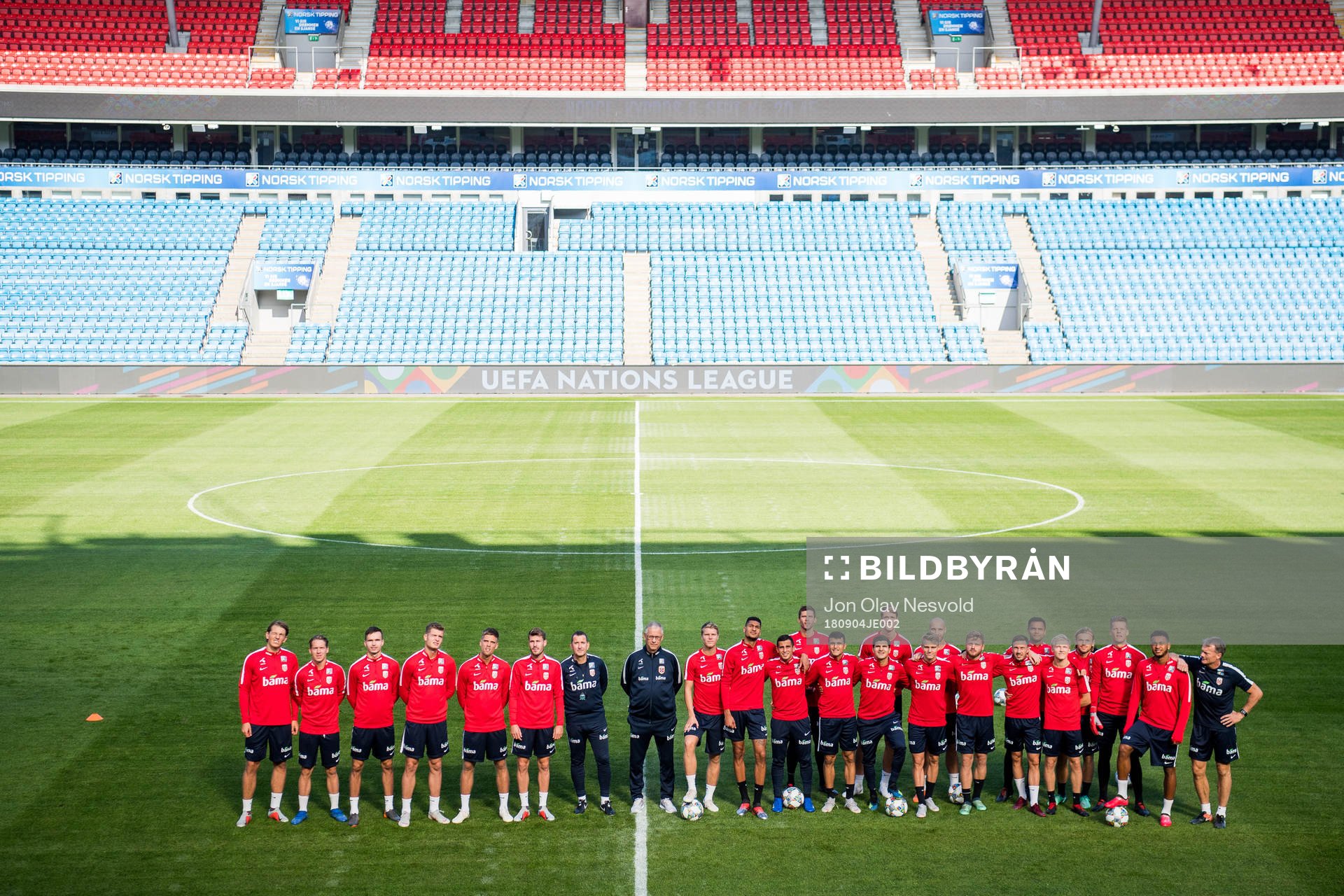 Sander Berge, Stefan Johansen, Ole Kristian Selnæs,