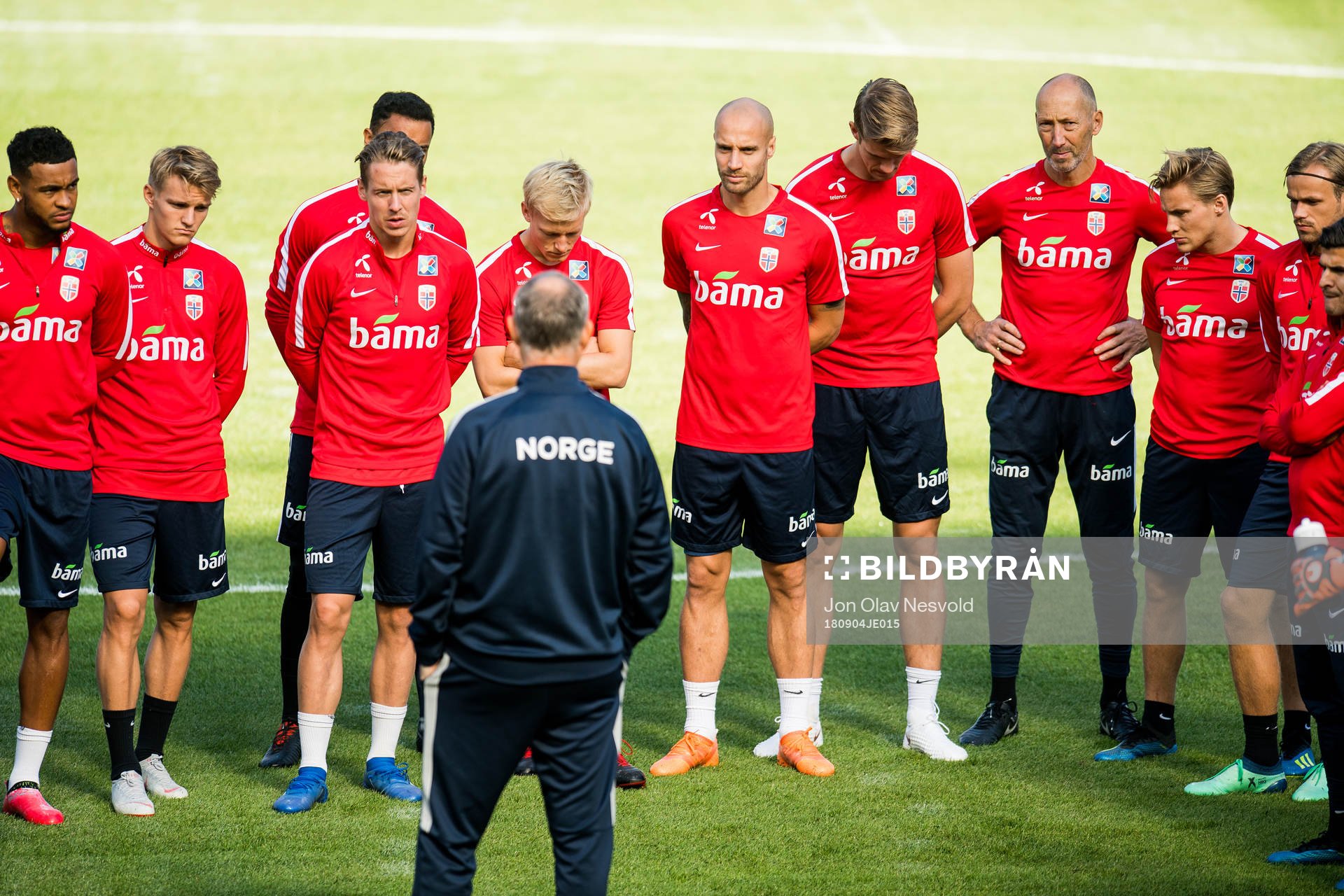 Joshua King, Martin Ødegaard, Stefan Johansen, Lars
