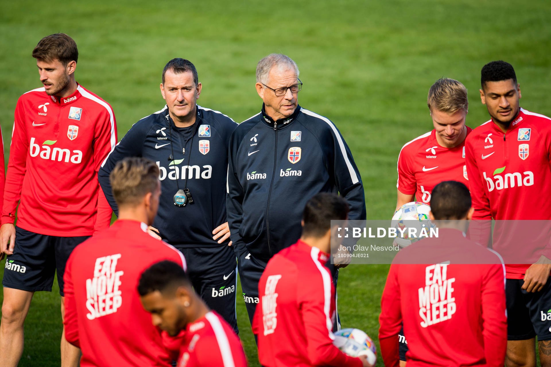 Håvard Nordtveit, Per Joar Hansen, assistant coach, Lars
