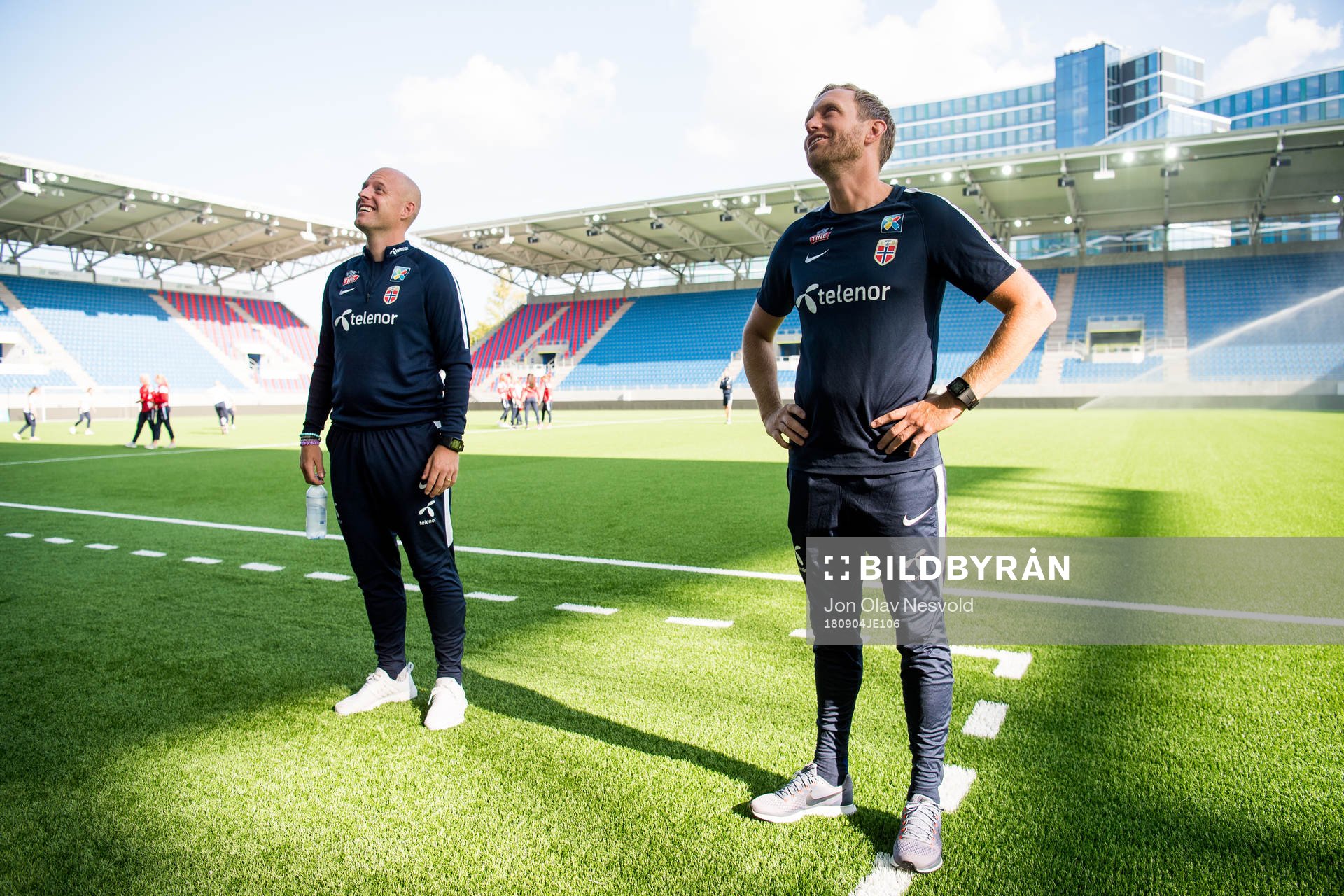 Anders Jacobson, assistant coach, and Martin Sjögren, head