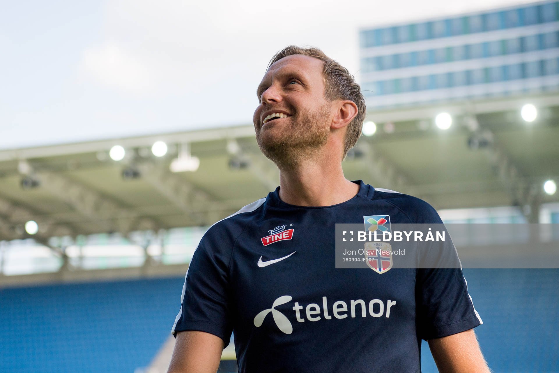 Martin Sjögren, head coach of Norway