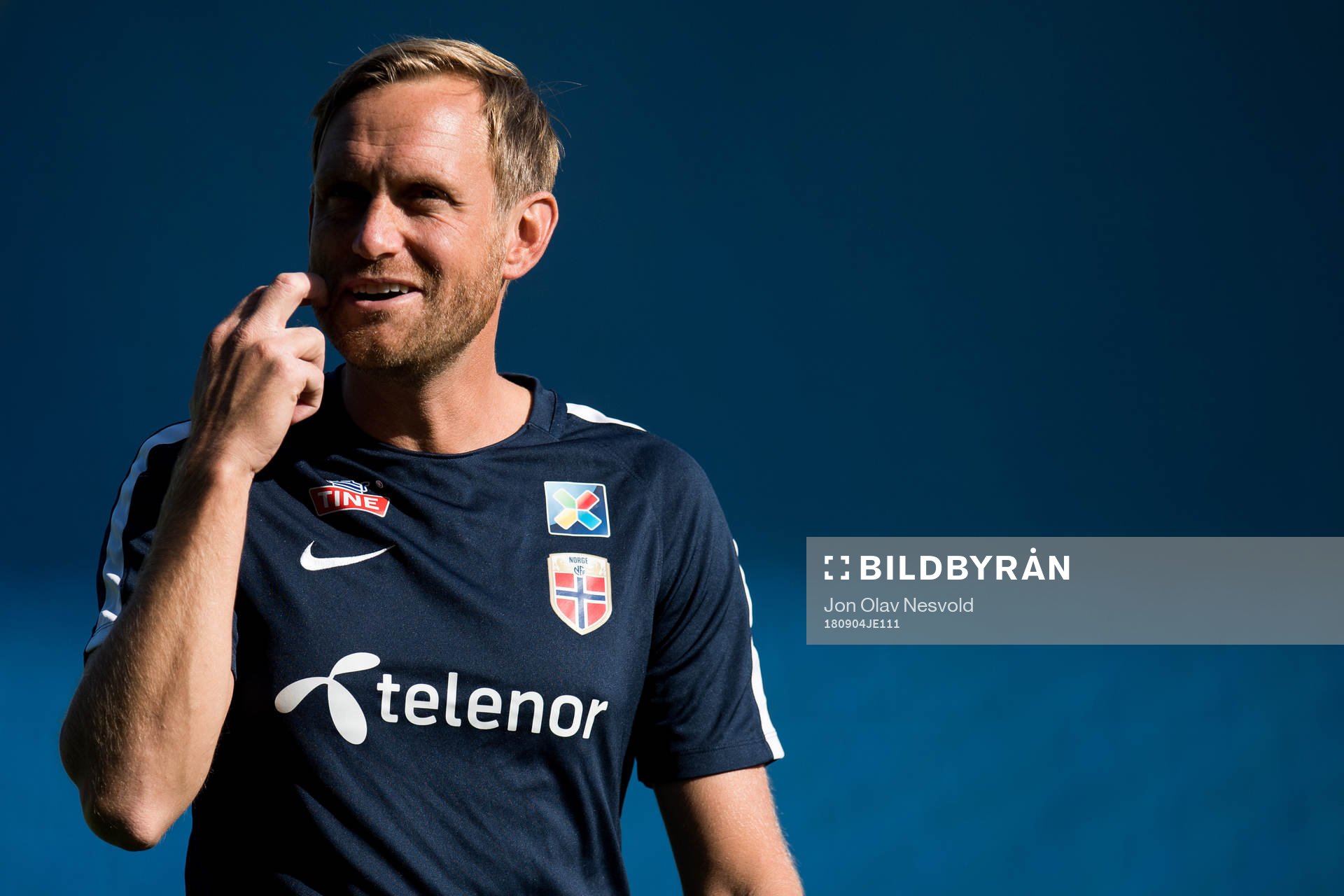 Martin Sjögren, head coach of Norway