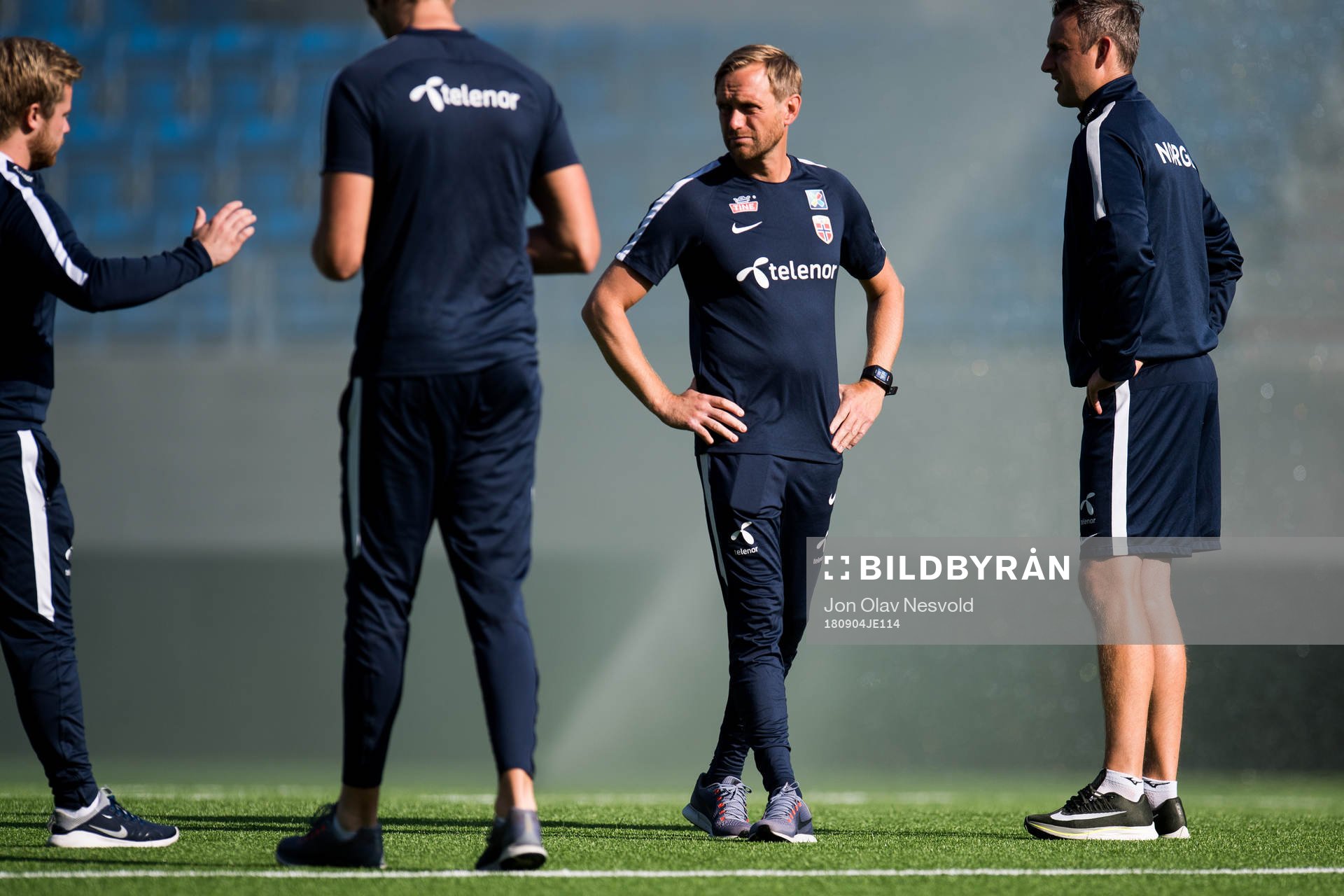 Martin Sjögren, head coach of Norway