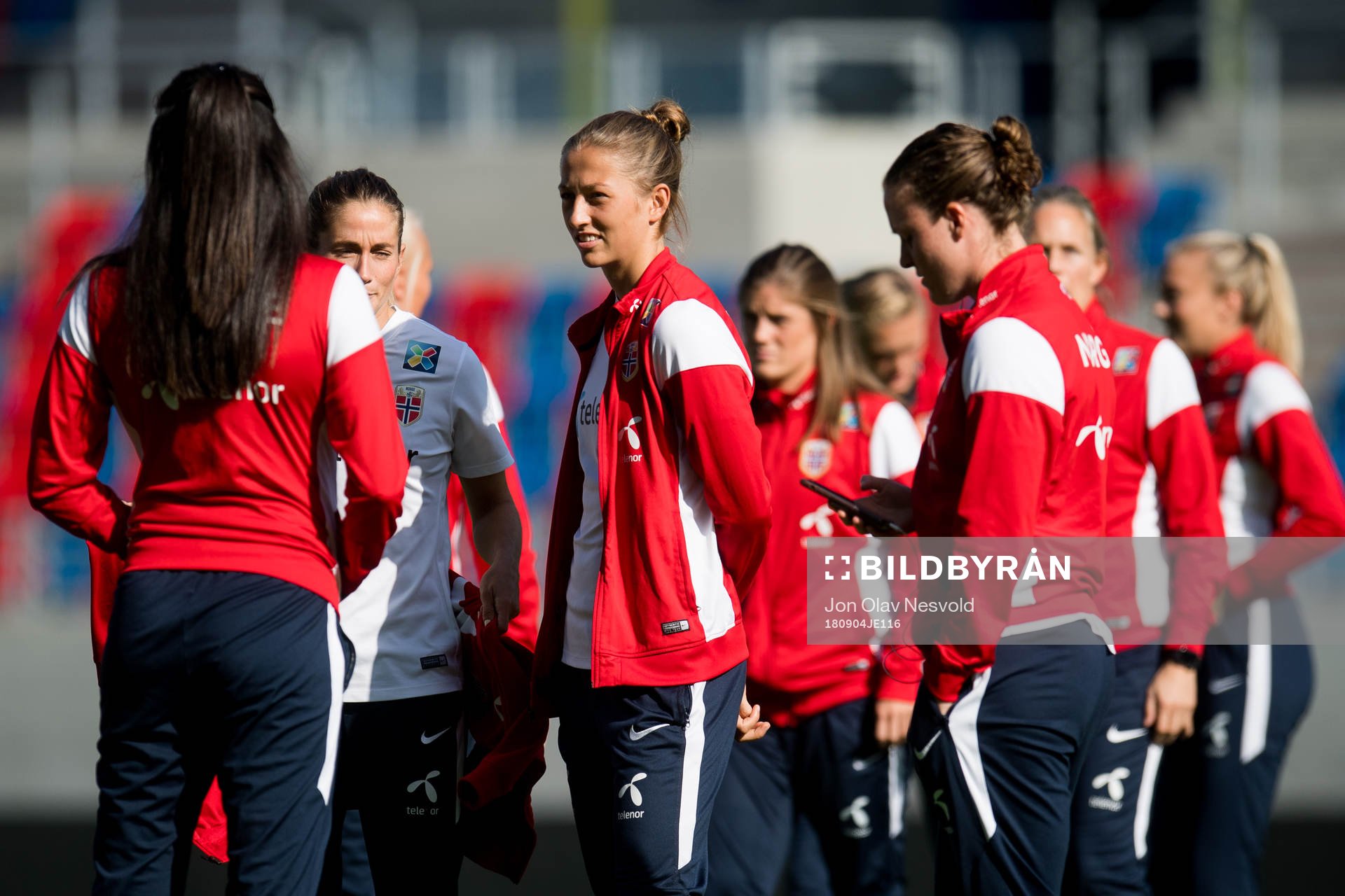 Goalkeeper Cecilie Fiskerstrand of Norway