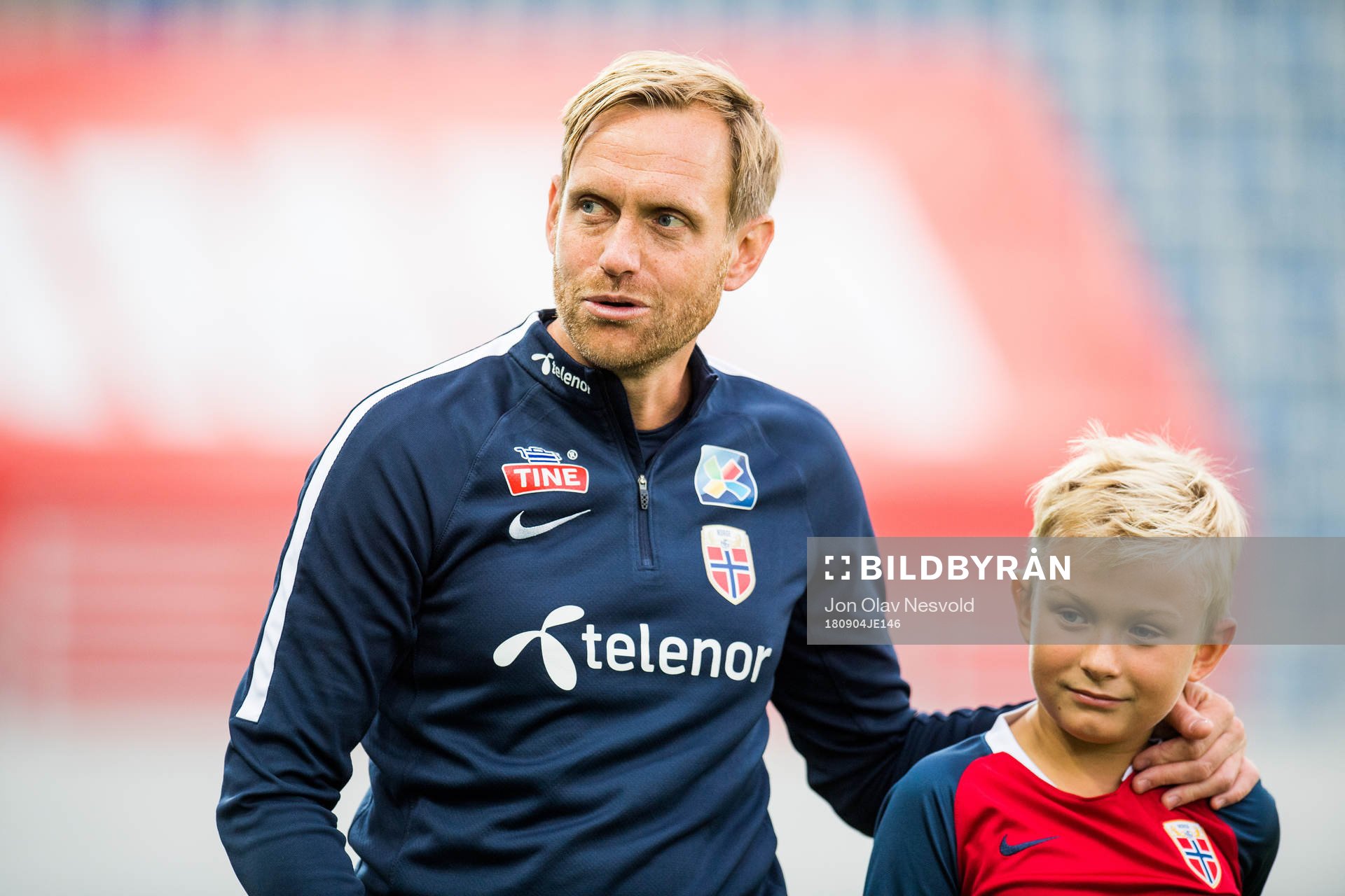 Martin Sjögren, head coach of Norway