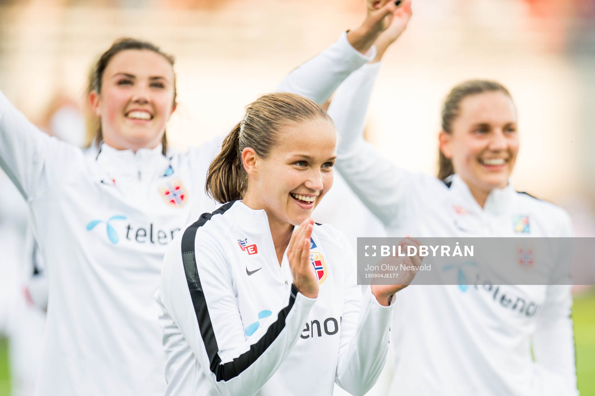 Guro Reiten of Norway celebrates