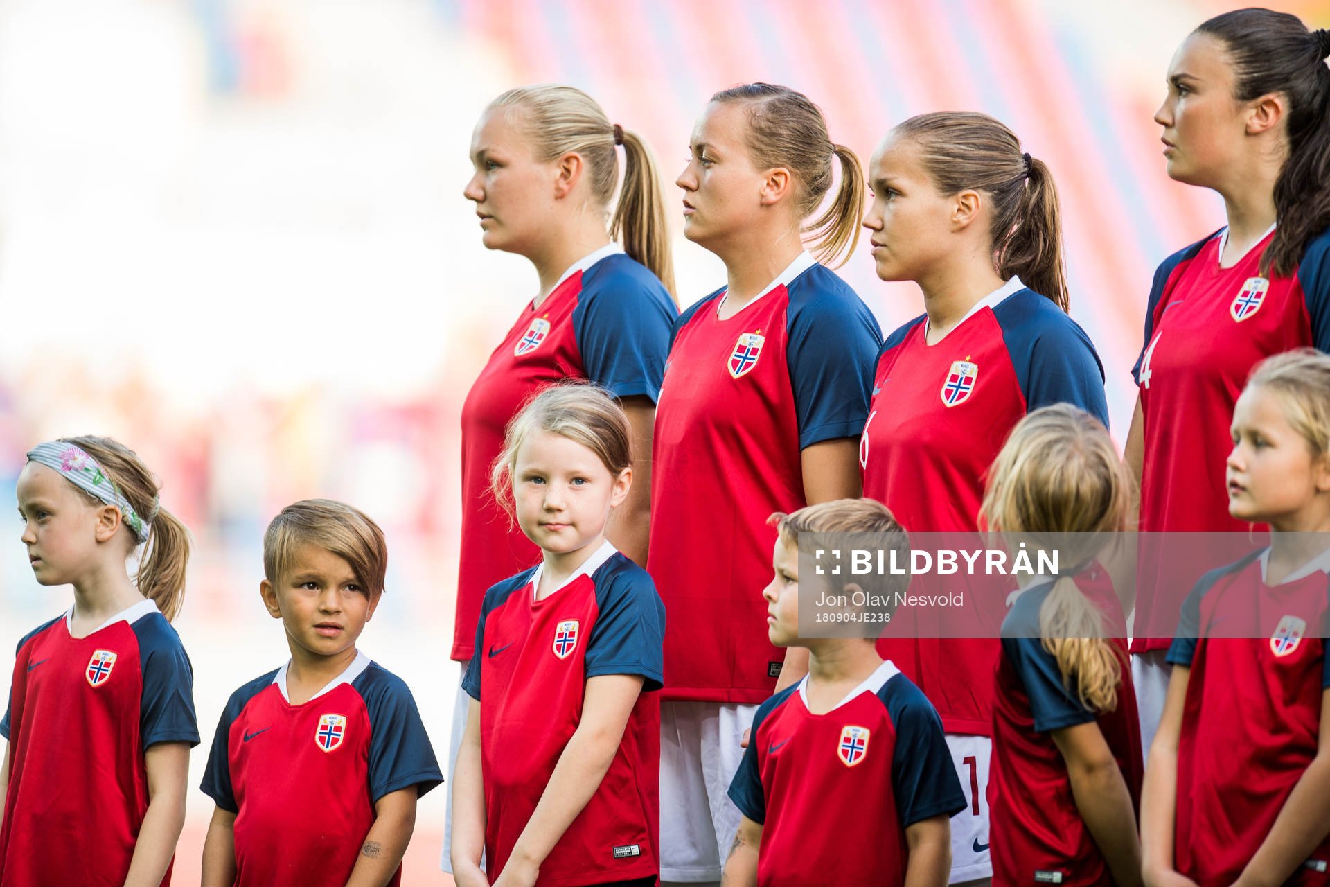 Frida Maanum, Kristine Minde, Guro Reiten and Ingrid