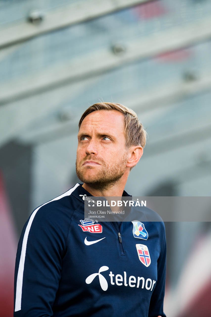 Martin Sjögren, head coach of Norway