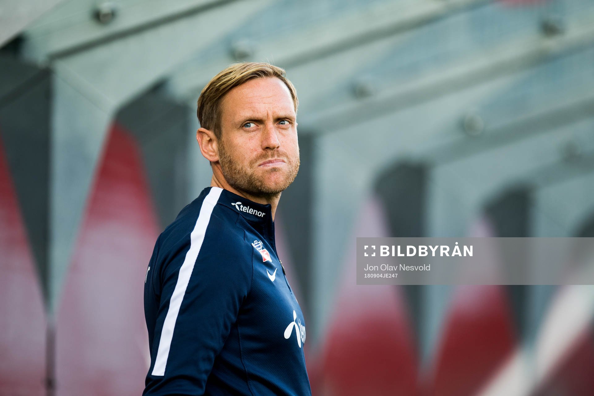 Martin Sjögren, head coach of Norway