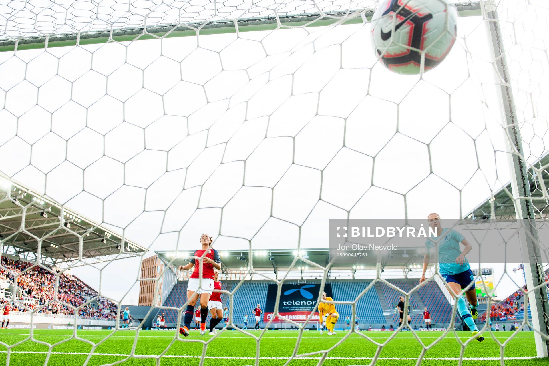 Anna Margaretha Marina Astrid Miedema of Netherlands scores