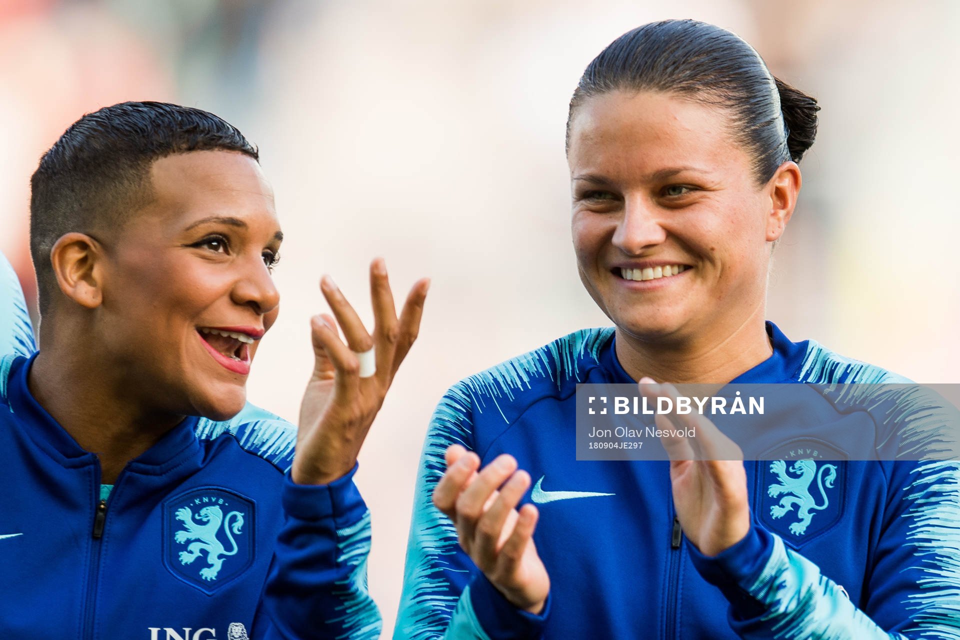 Shanice Janice Van de Sanden and Sherida Spitse of