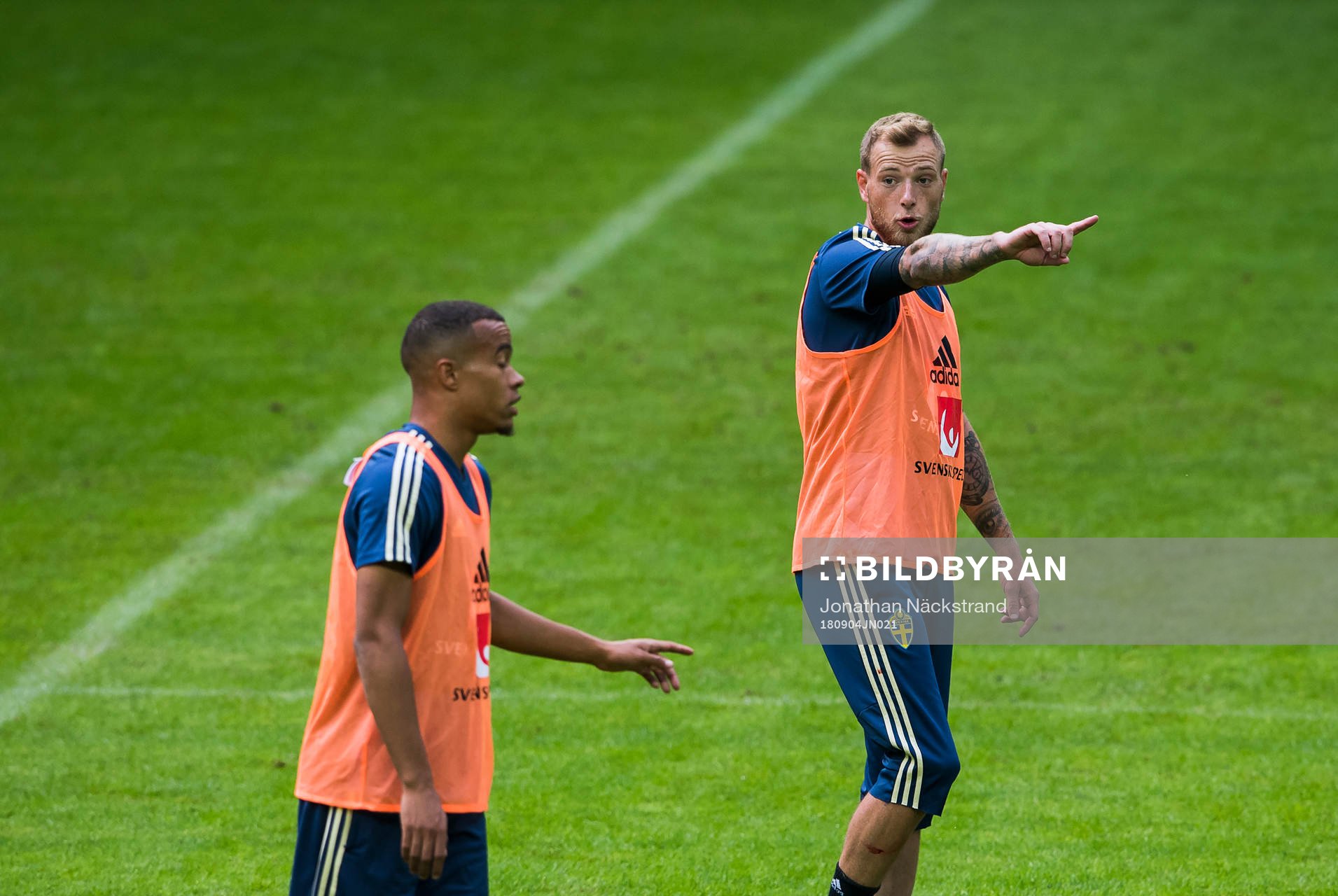 John Guidetti och Robin Quaison