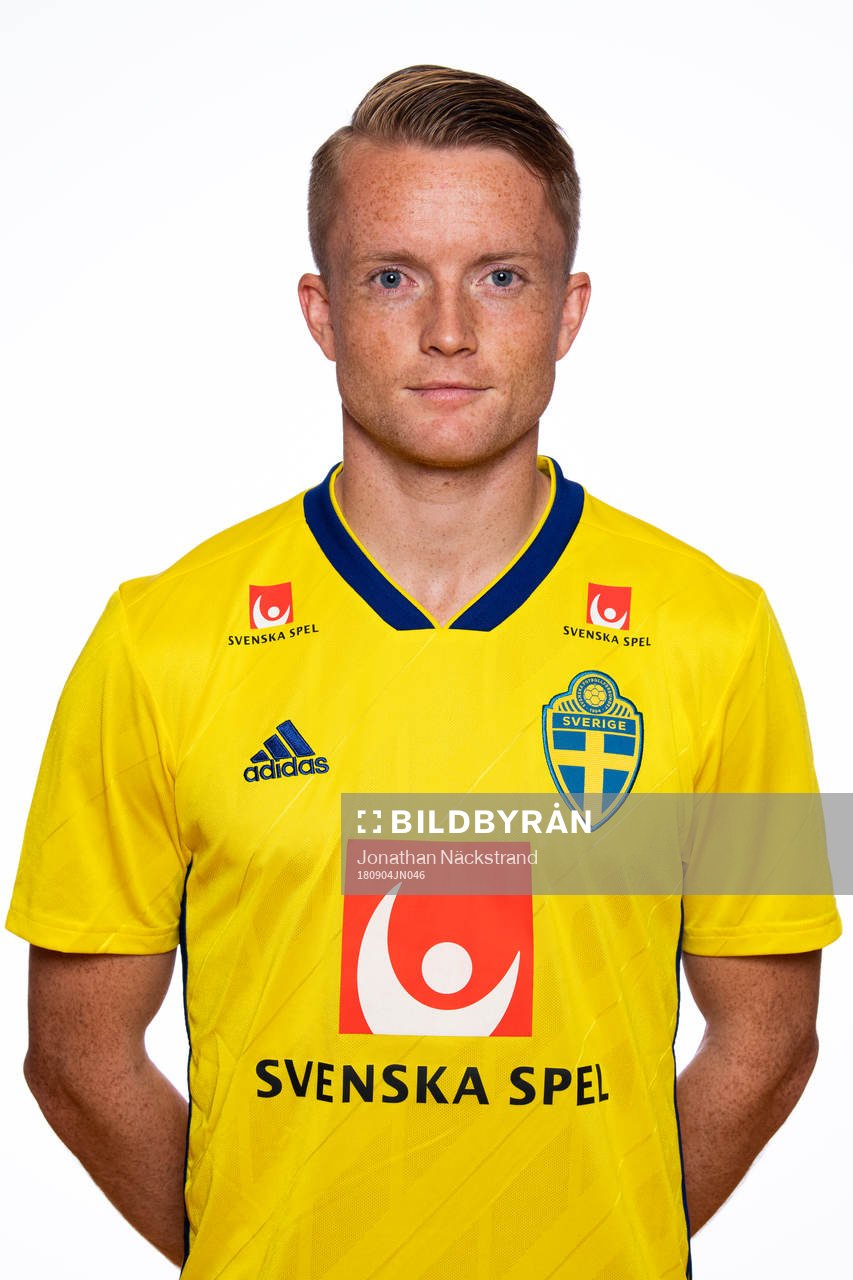 Sam Larsson, spelare i Sveriges fotbollslandslag