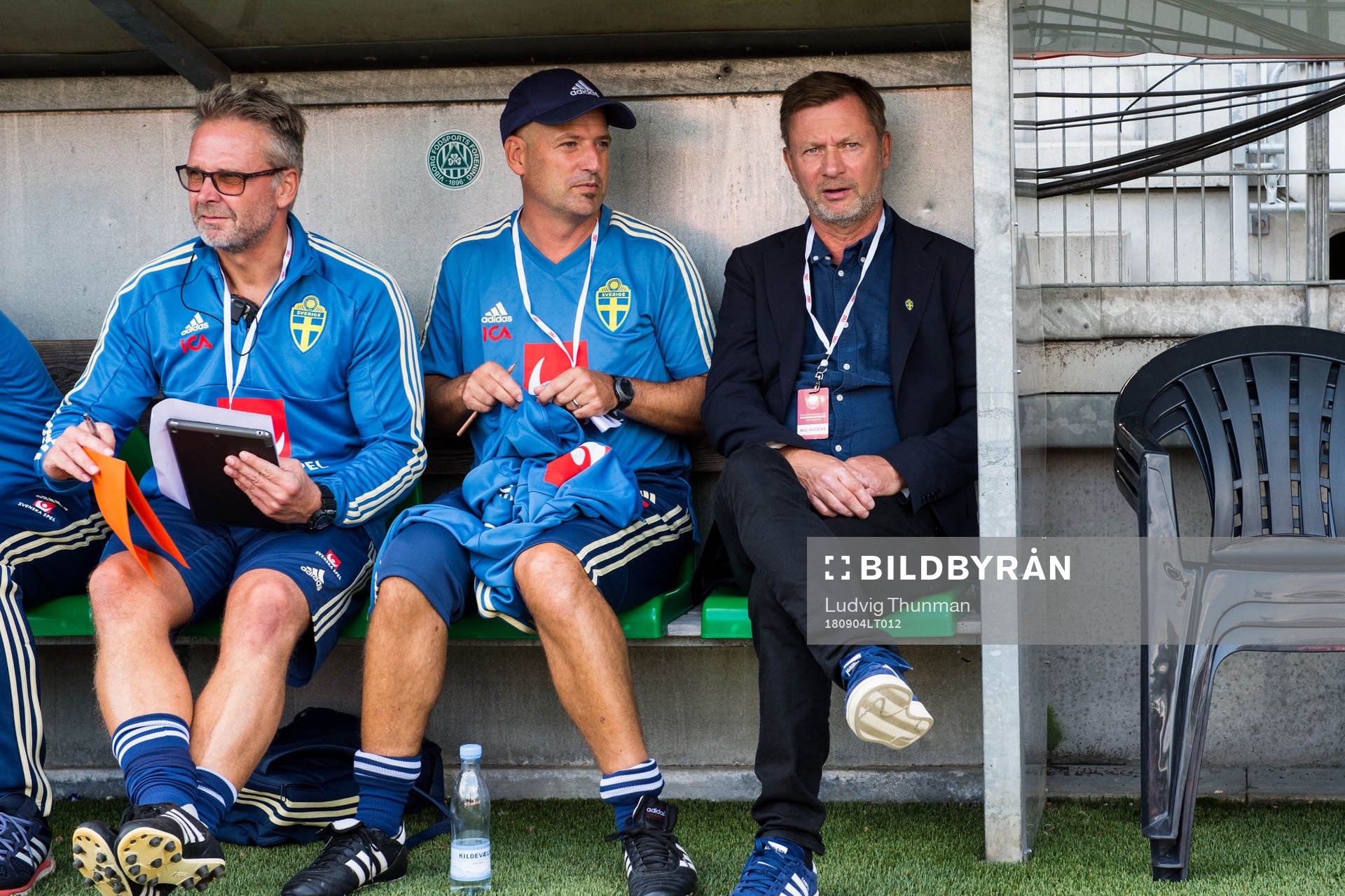 Sveriges förbundskapten Peter Gerhardsson