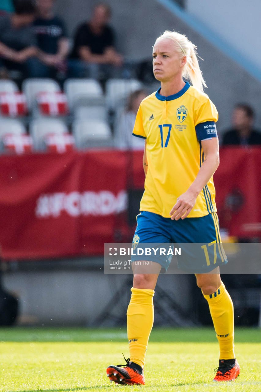 Sveriges Caroline Seger deppar