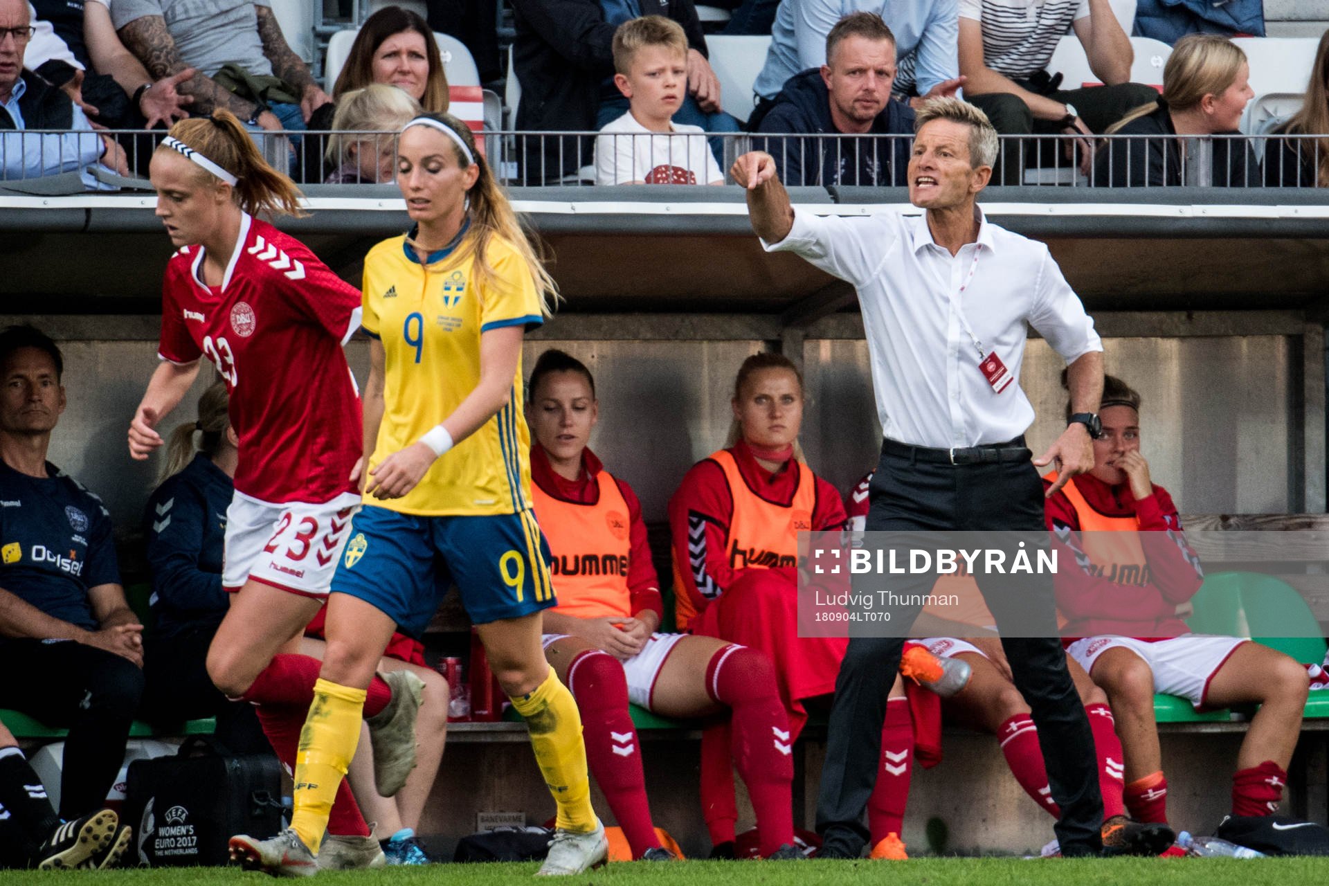 Danmarks förbundskapten Lars Sondergaard