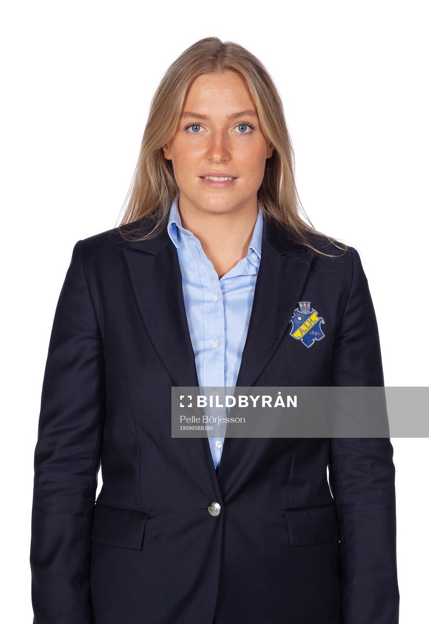 AIKs Marknadsassistent Johanna Lagus