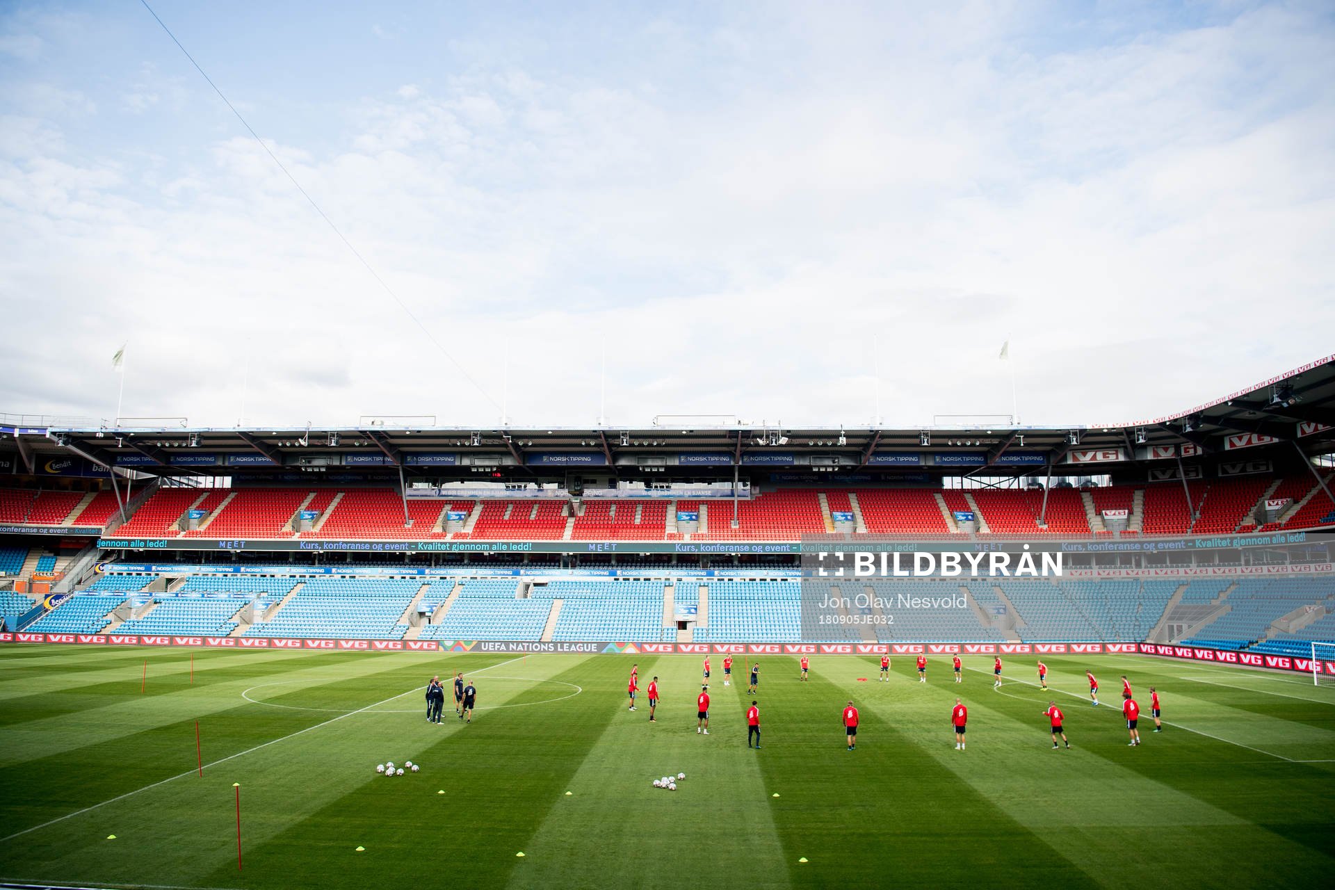 General view of Ullevaal Stadion