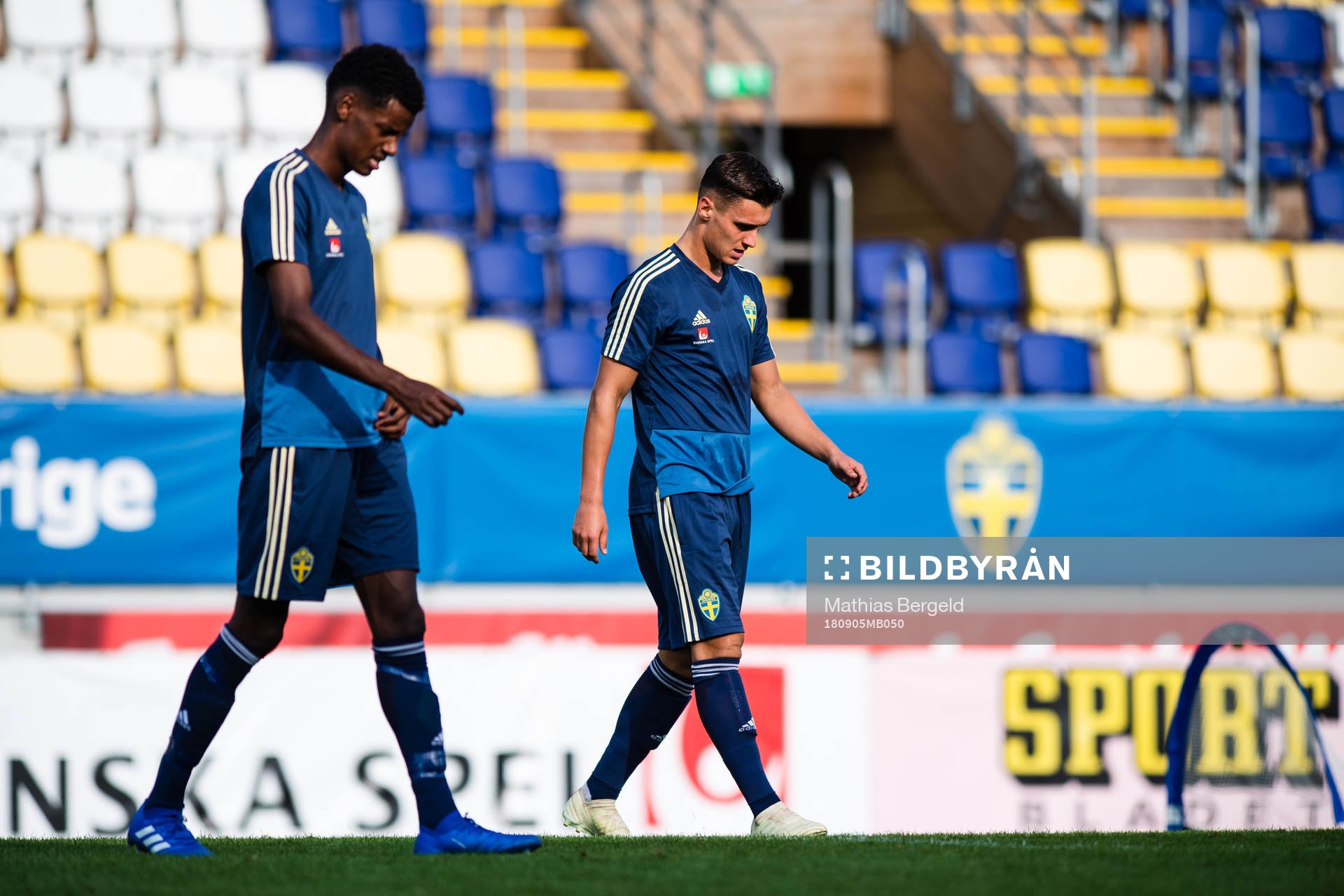 Alexander Isak och Jonathan Levi