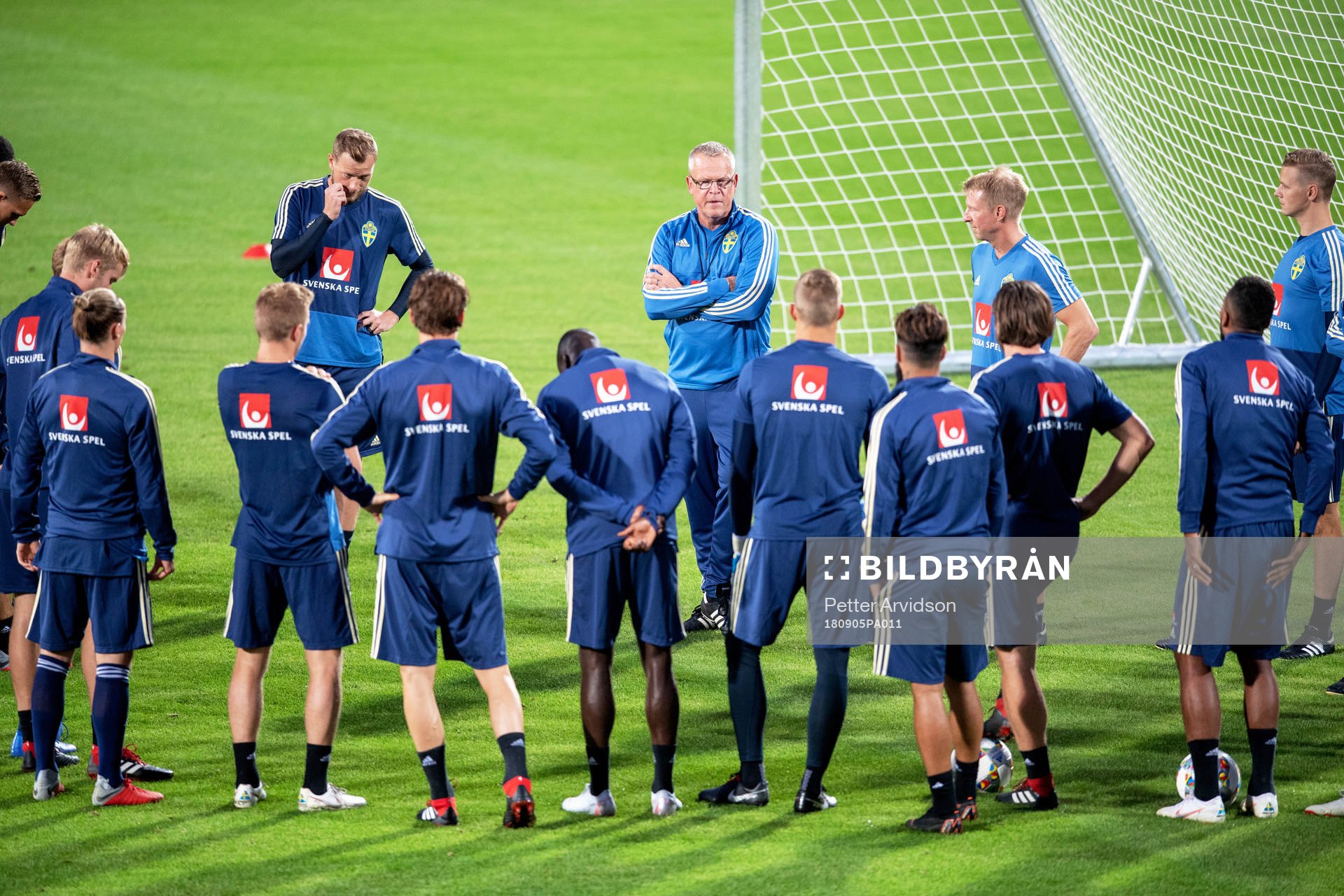 head coach Janne Andersson of the Swedish national football